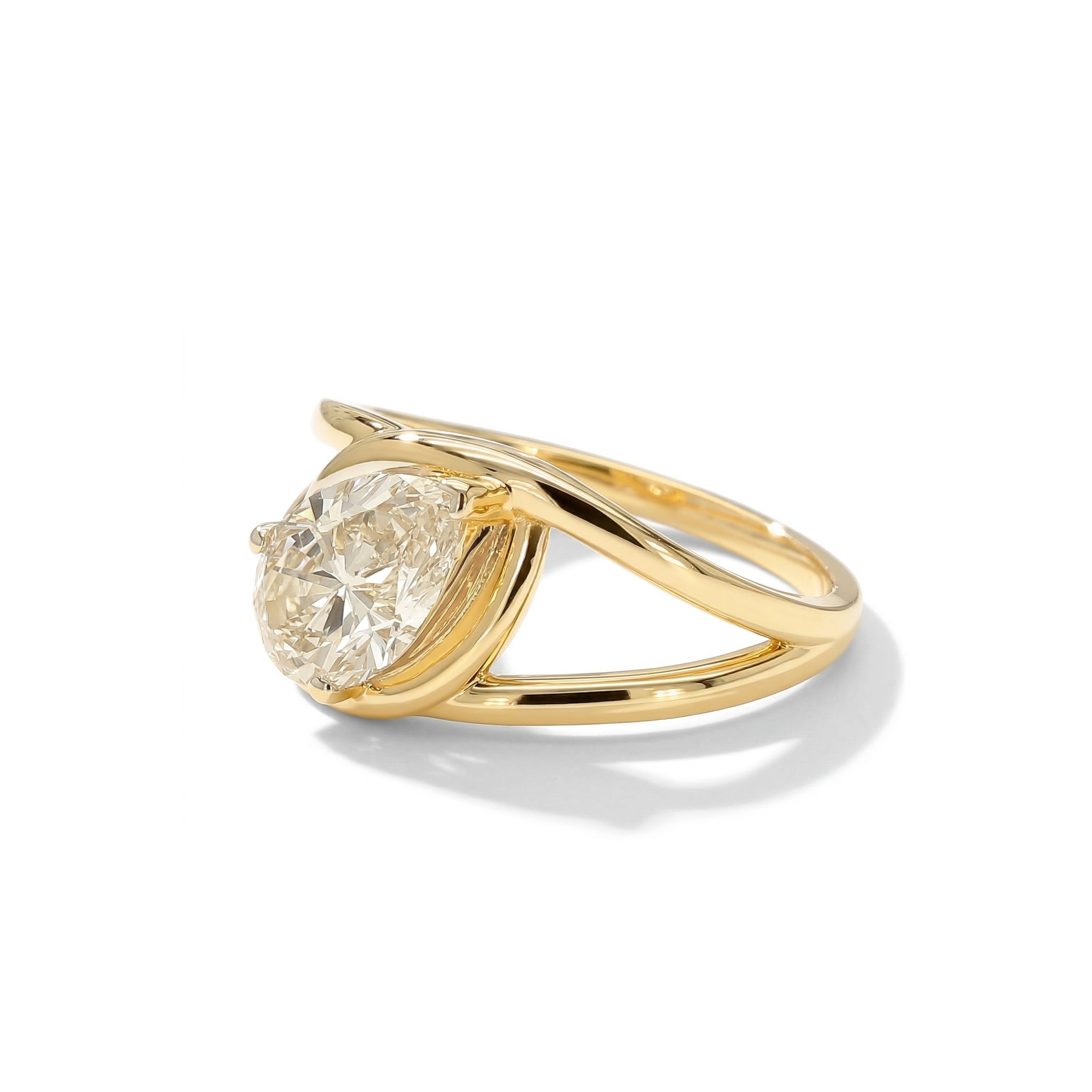 Natural Pear Diamond Ring product image 2