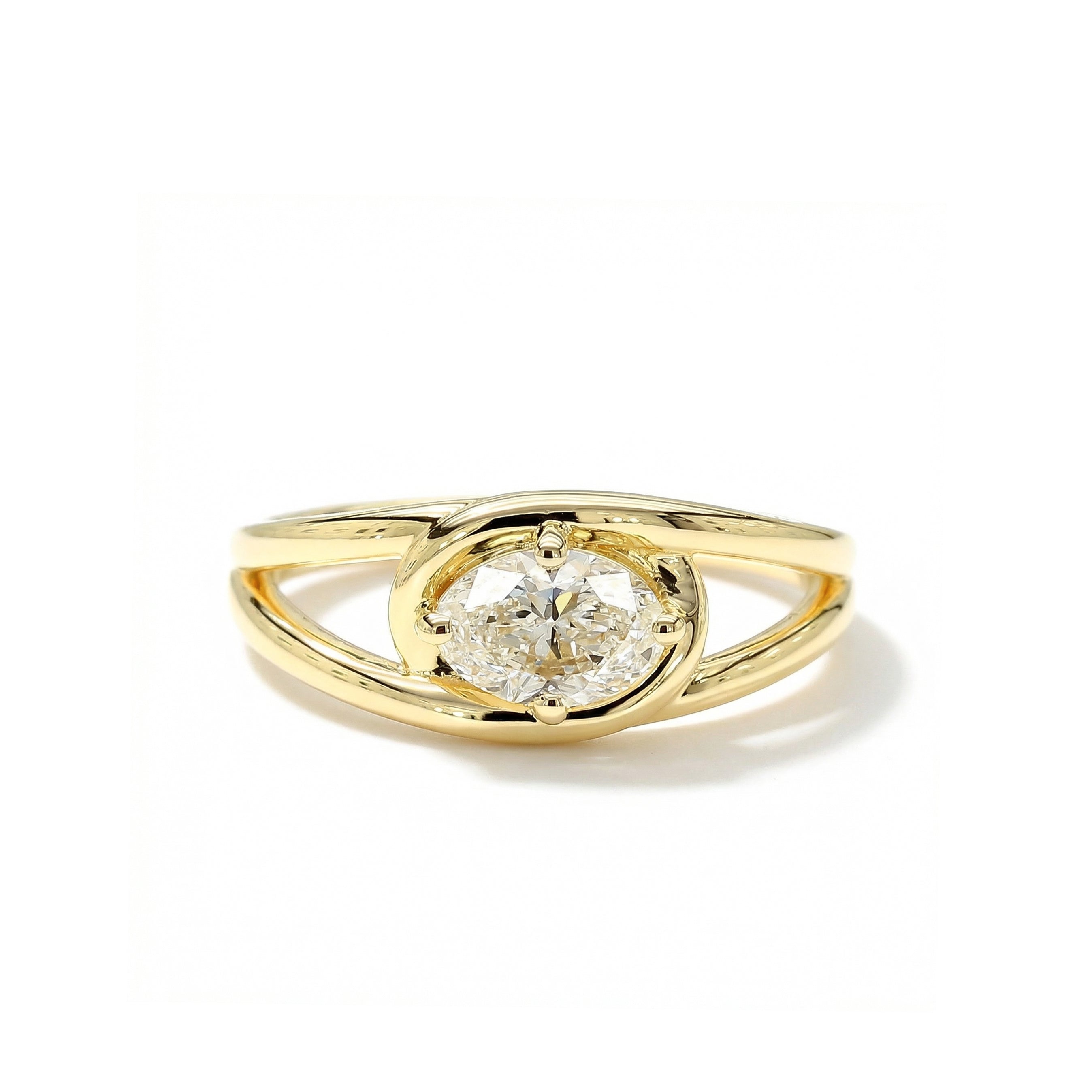 Natural Oval Diamond Ring product image 1