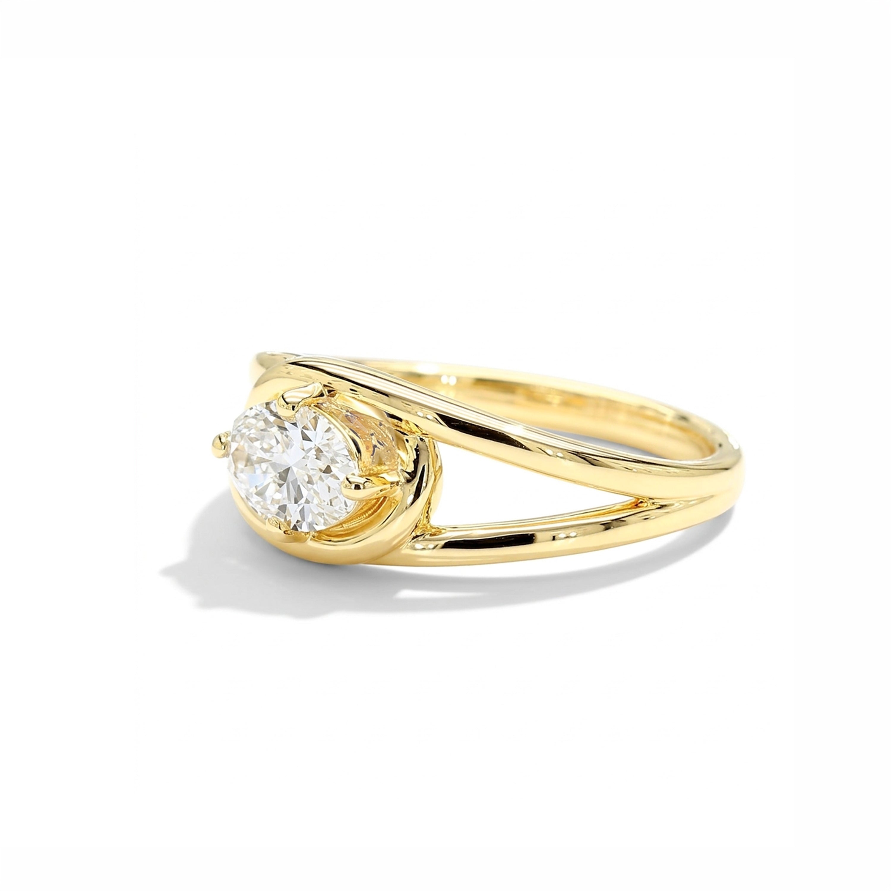 Natural Oval Diamond Ring product image 2