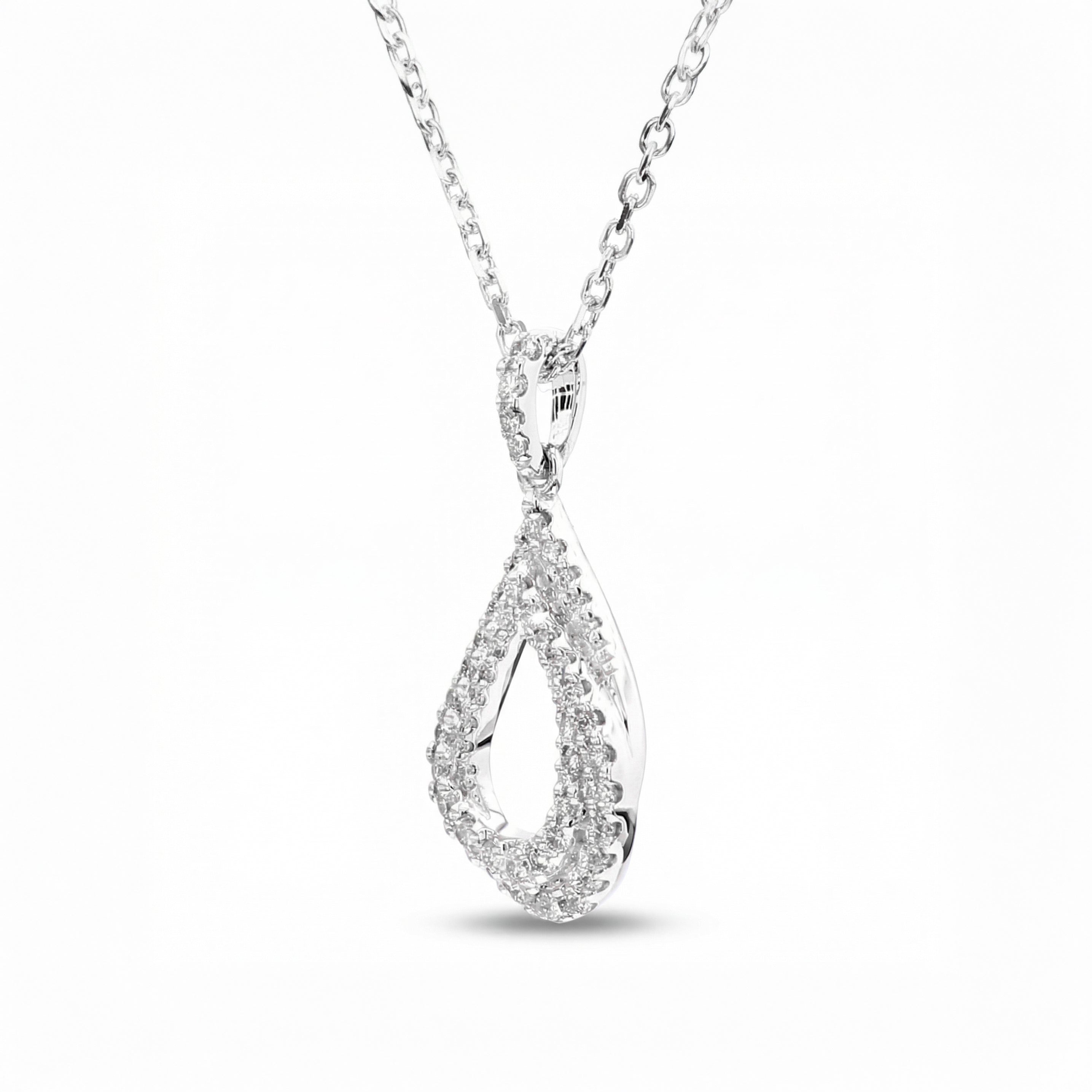 Natural Diamond Drop Necklace product image 2