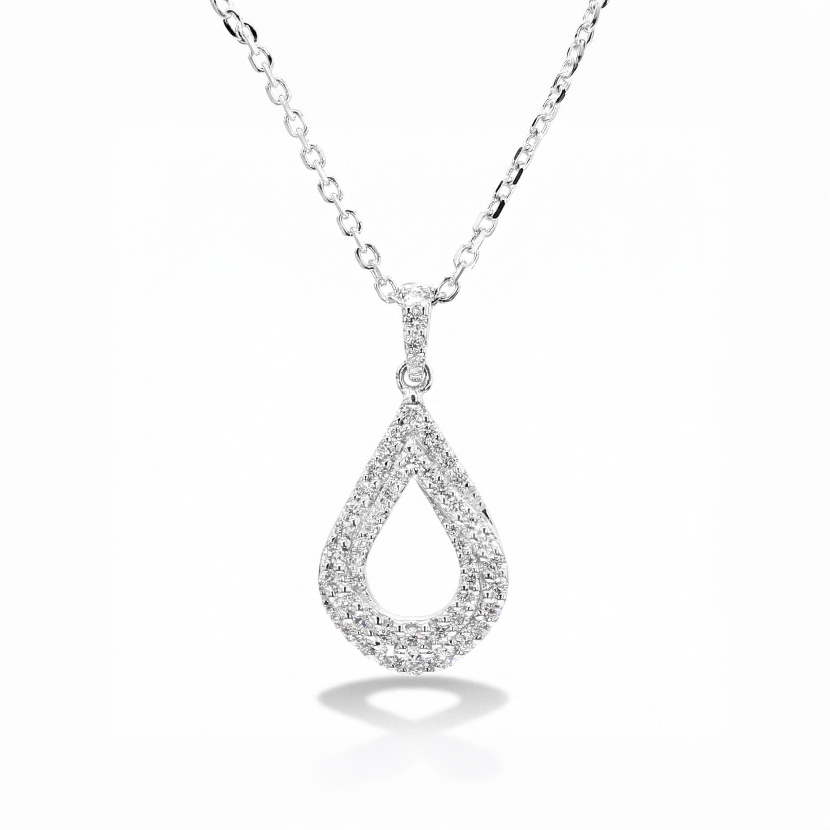 Natural Diamond Drop Necklace product image 1