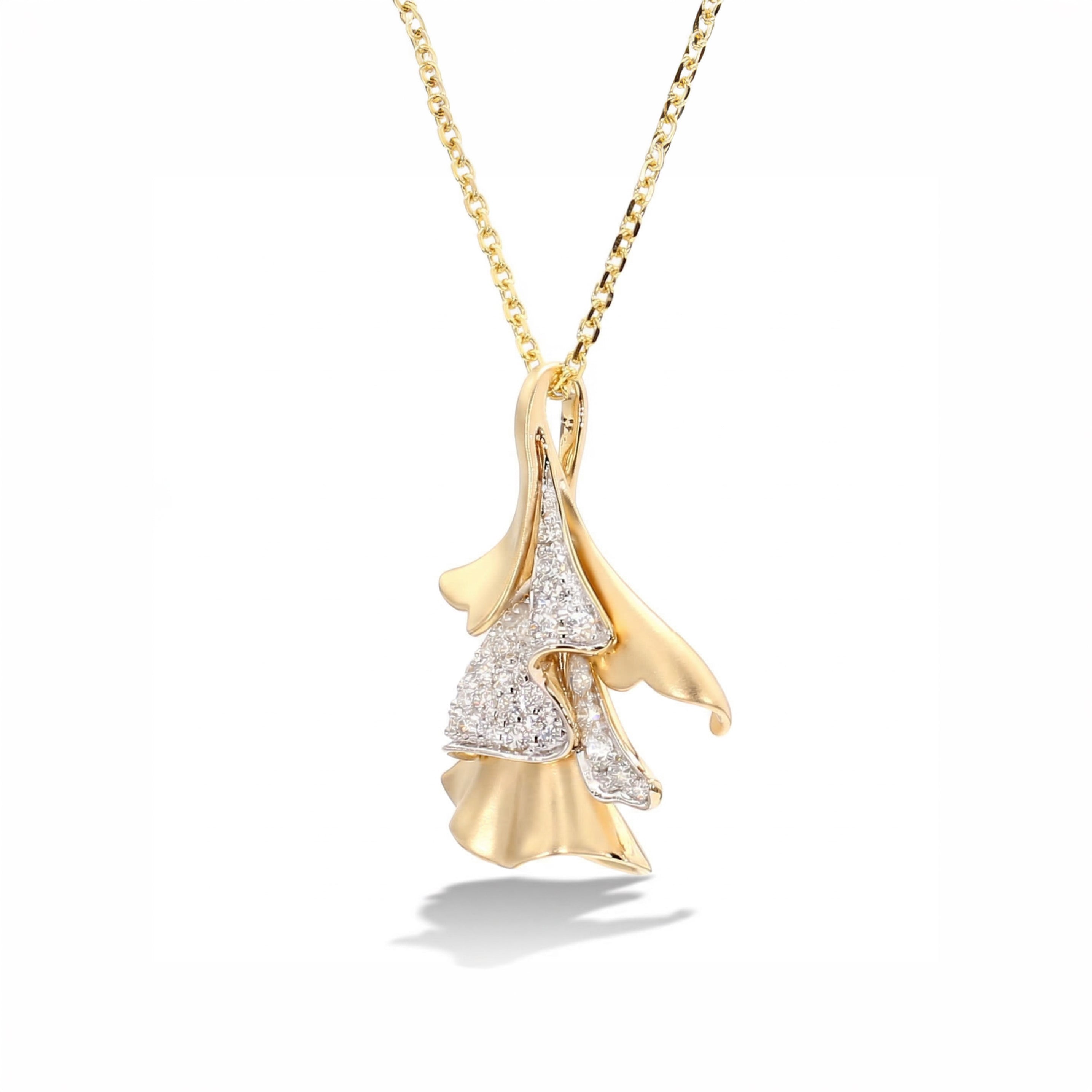 Natural White Diamond Necklace product image 1