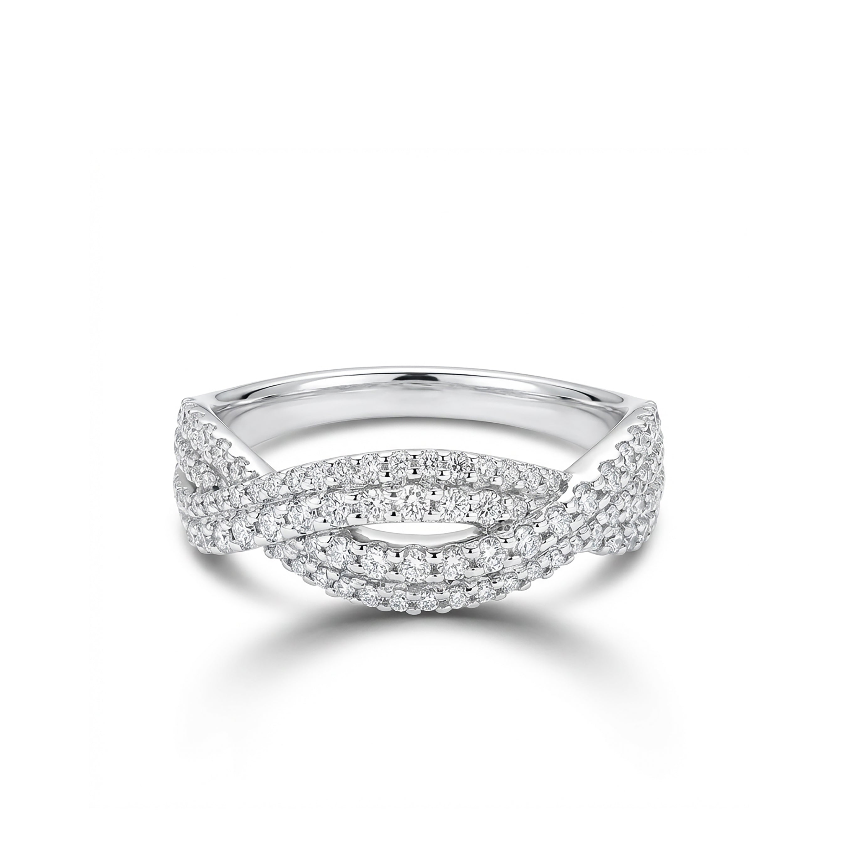 Natural White Round Diamond Band product image 1