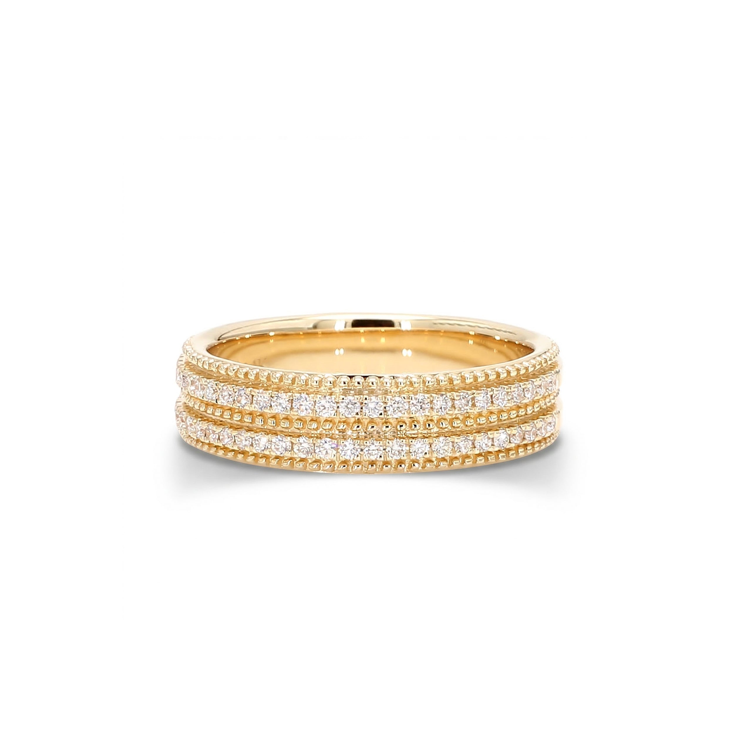 Natural Diamond Double Row Band product image 1