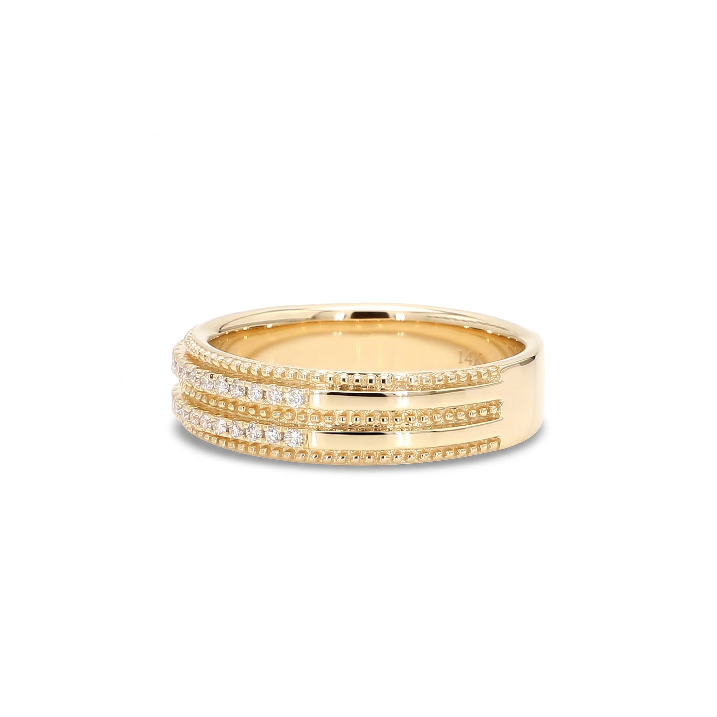 Natural Diamond Double Row Band product image 2