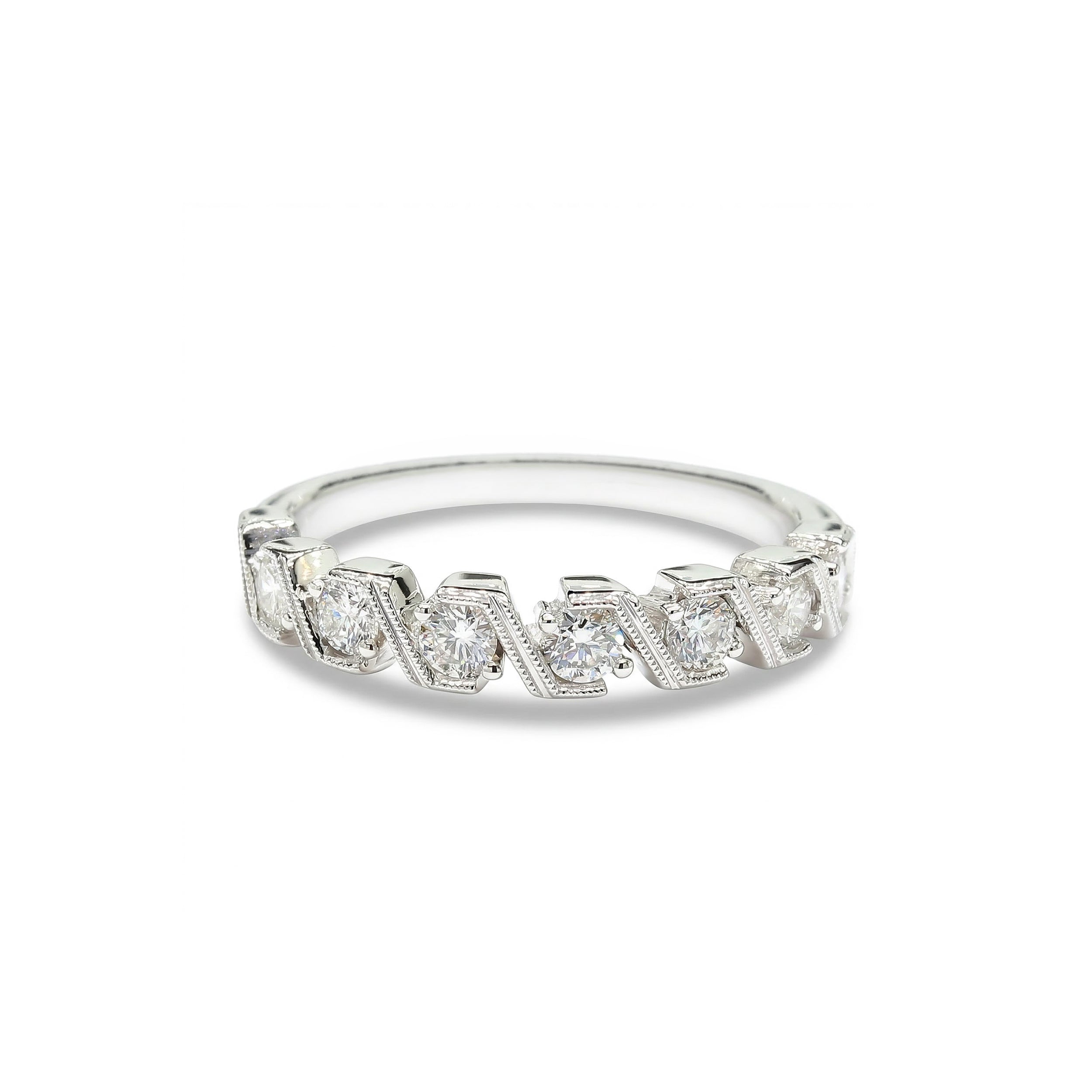 Natural White Round Diamond Band product image 1