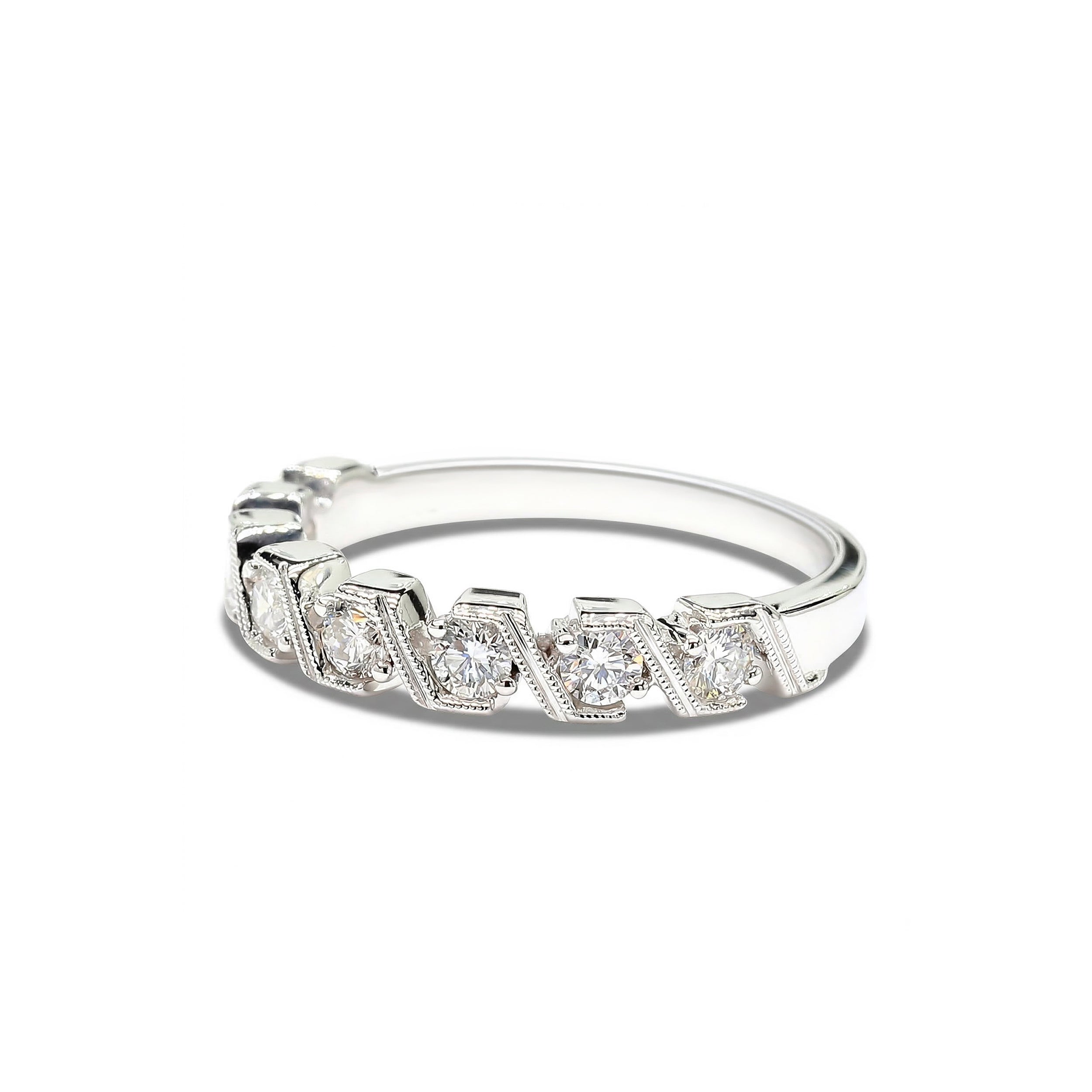 Natural White Round Diamond Band product image 2