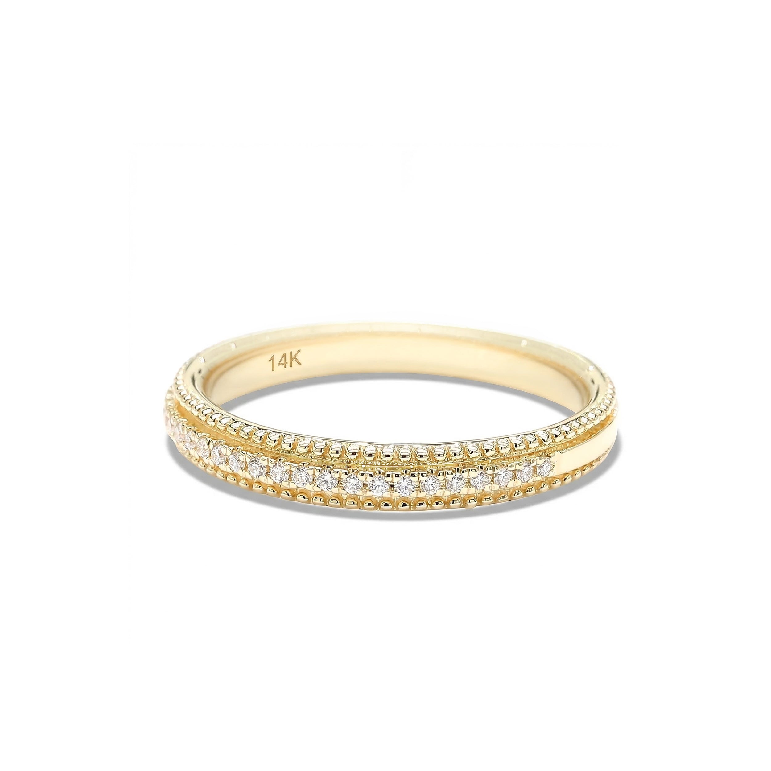 Natural White Round Diamond Band product image 2