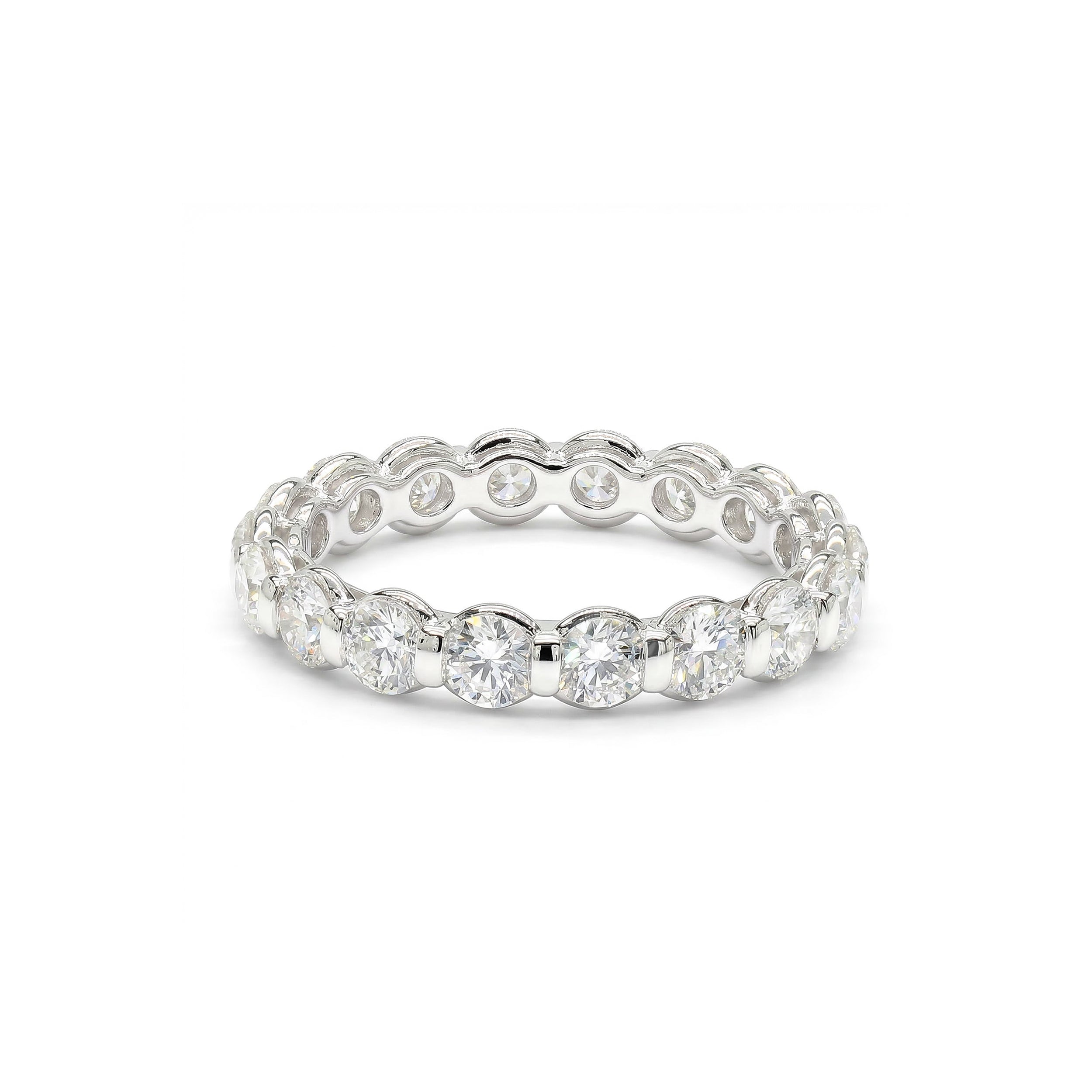 Natural Round Diamond Eternity Band product image 1