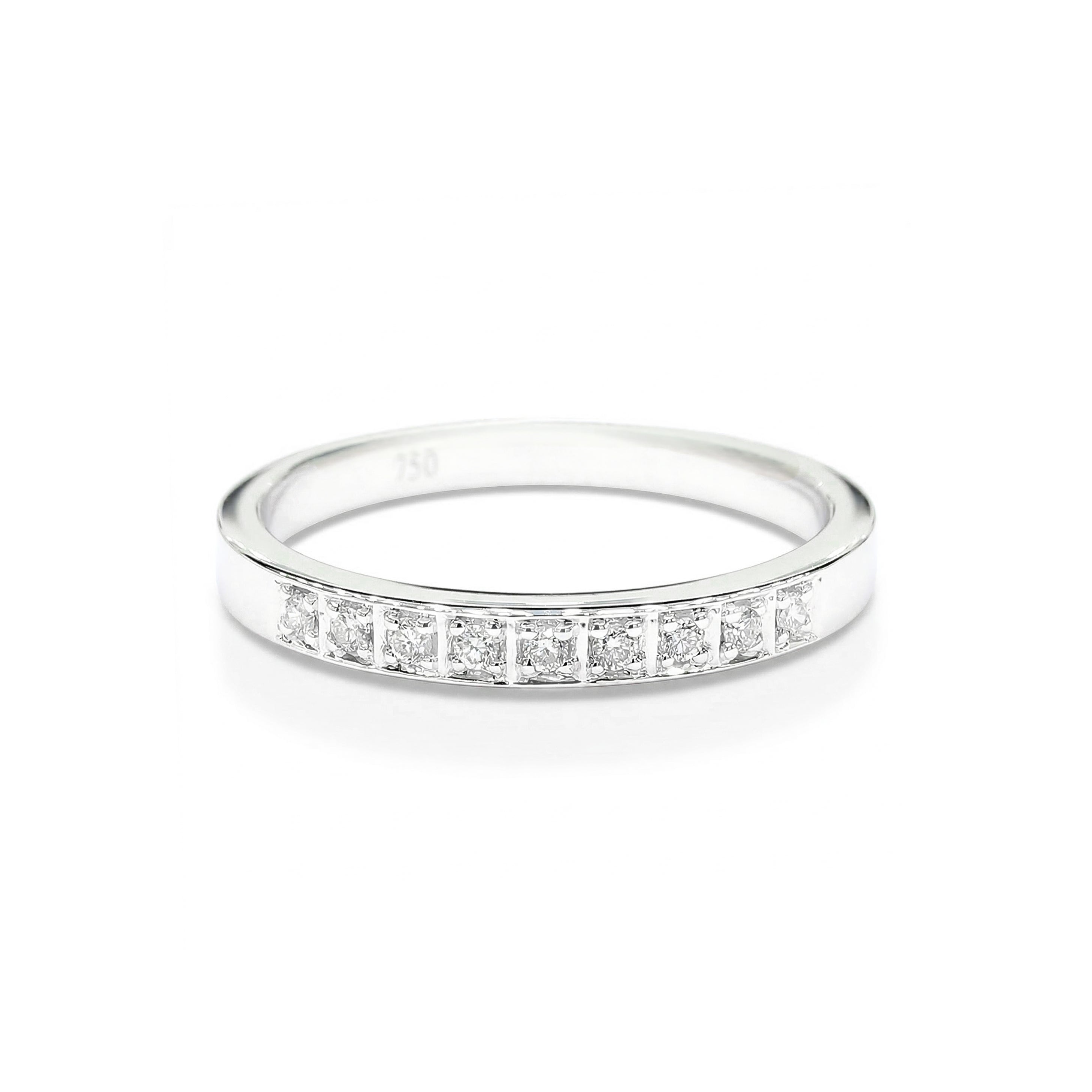Natural White Round Diamond Band product image 2