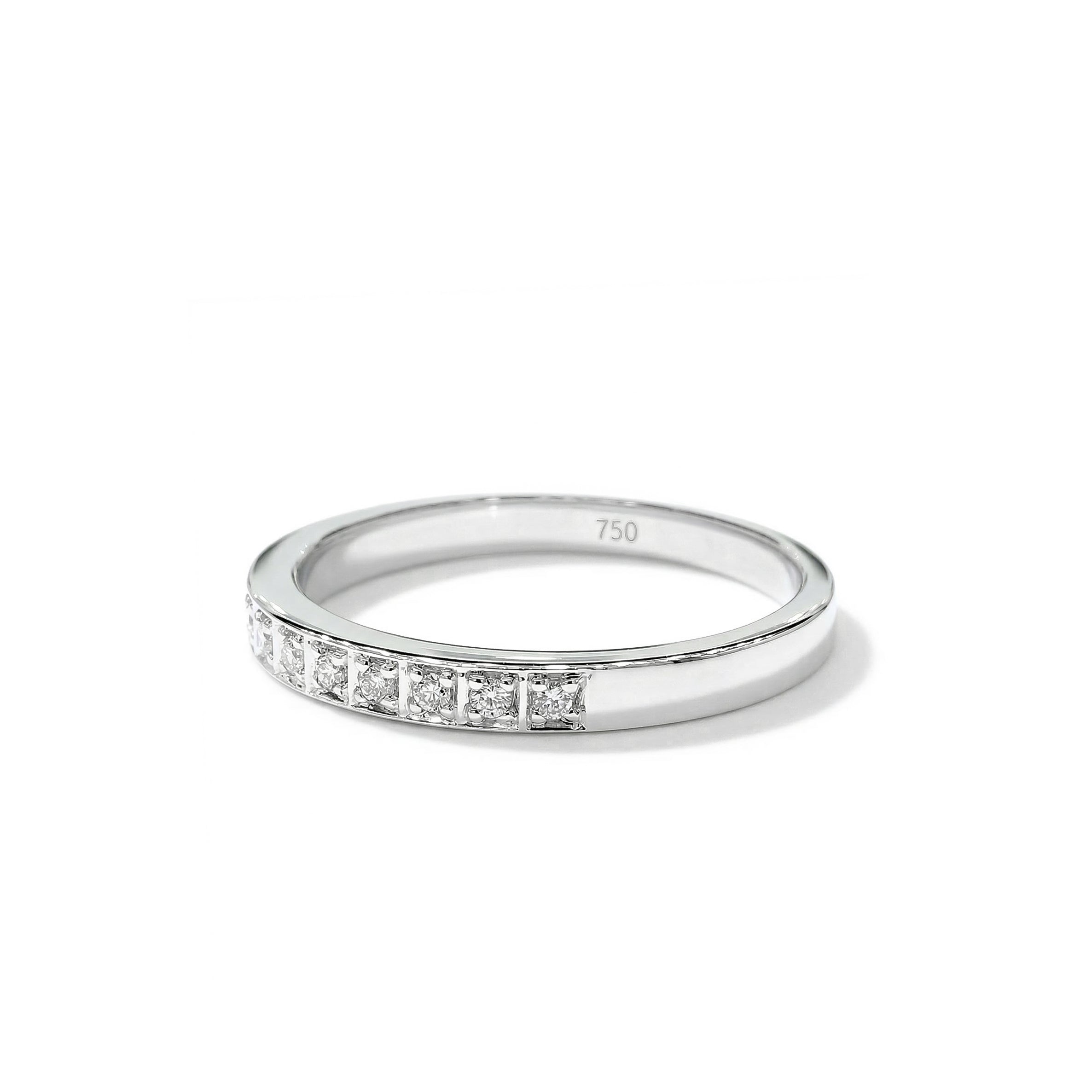 Natural White Round Diamond Band product image 1