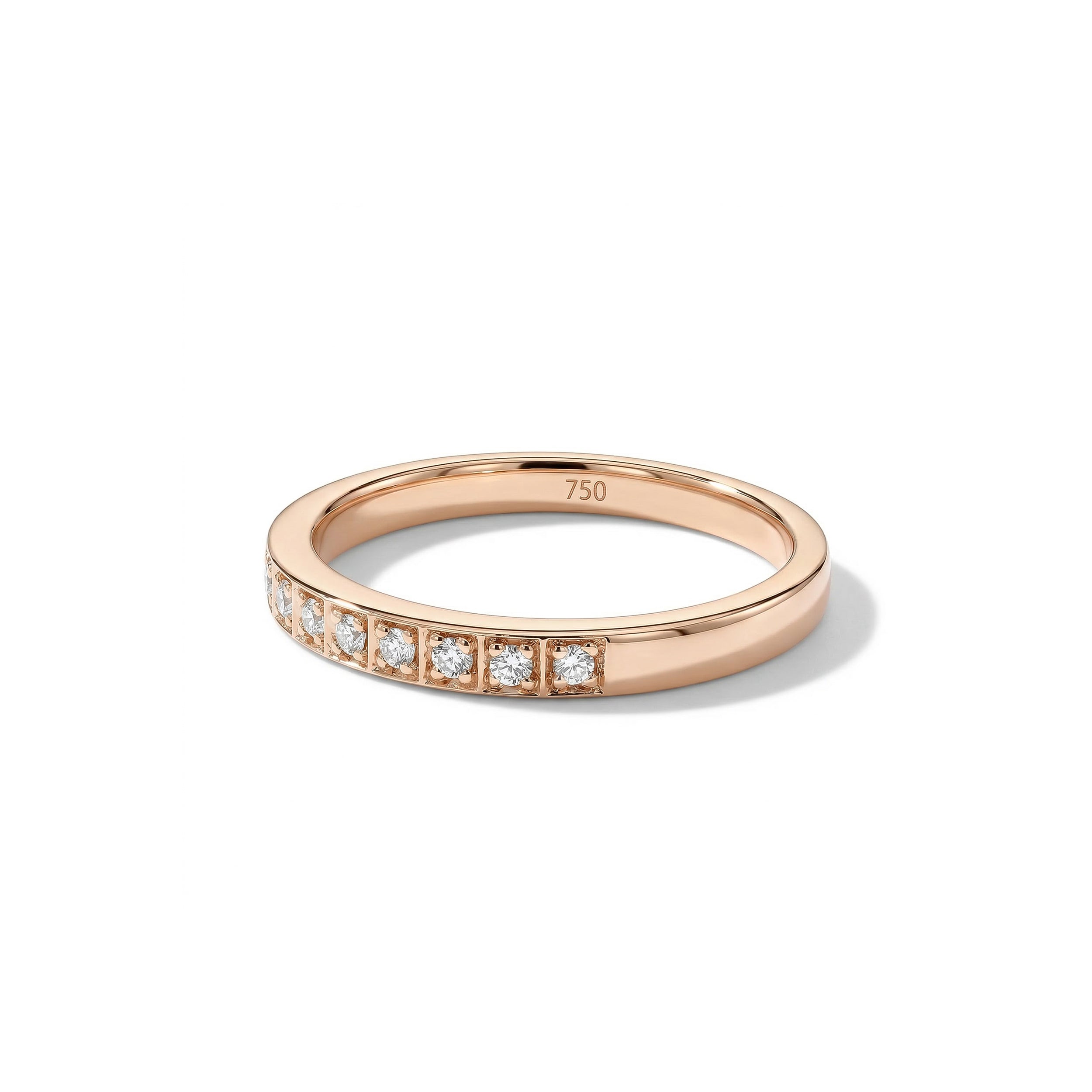 Natural White Round Diamond Band product image 1