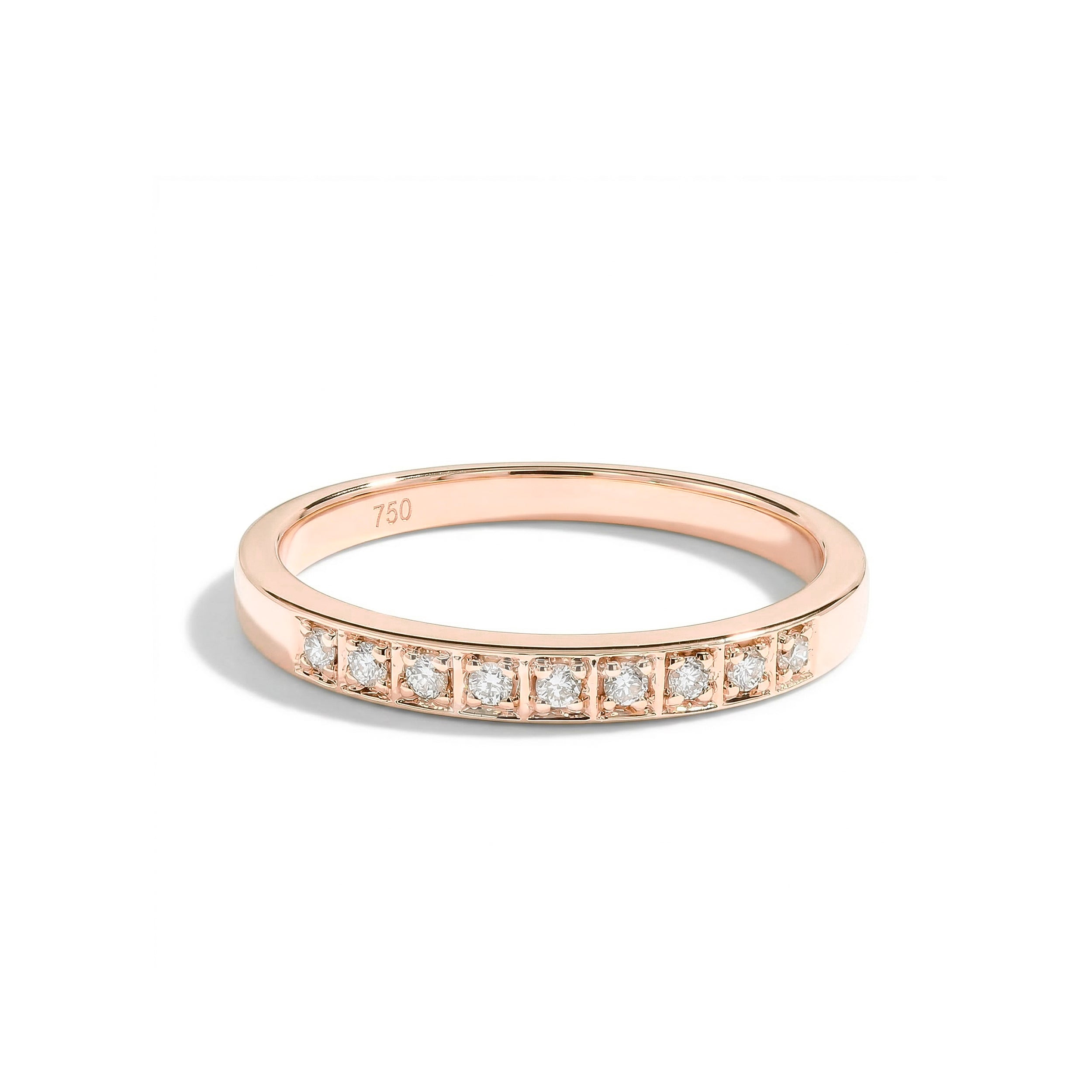 Natural White Round Diamond Band product image 2