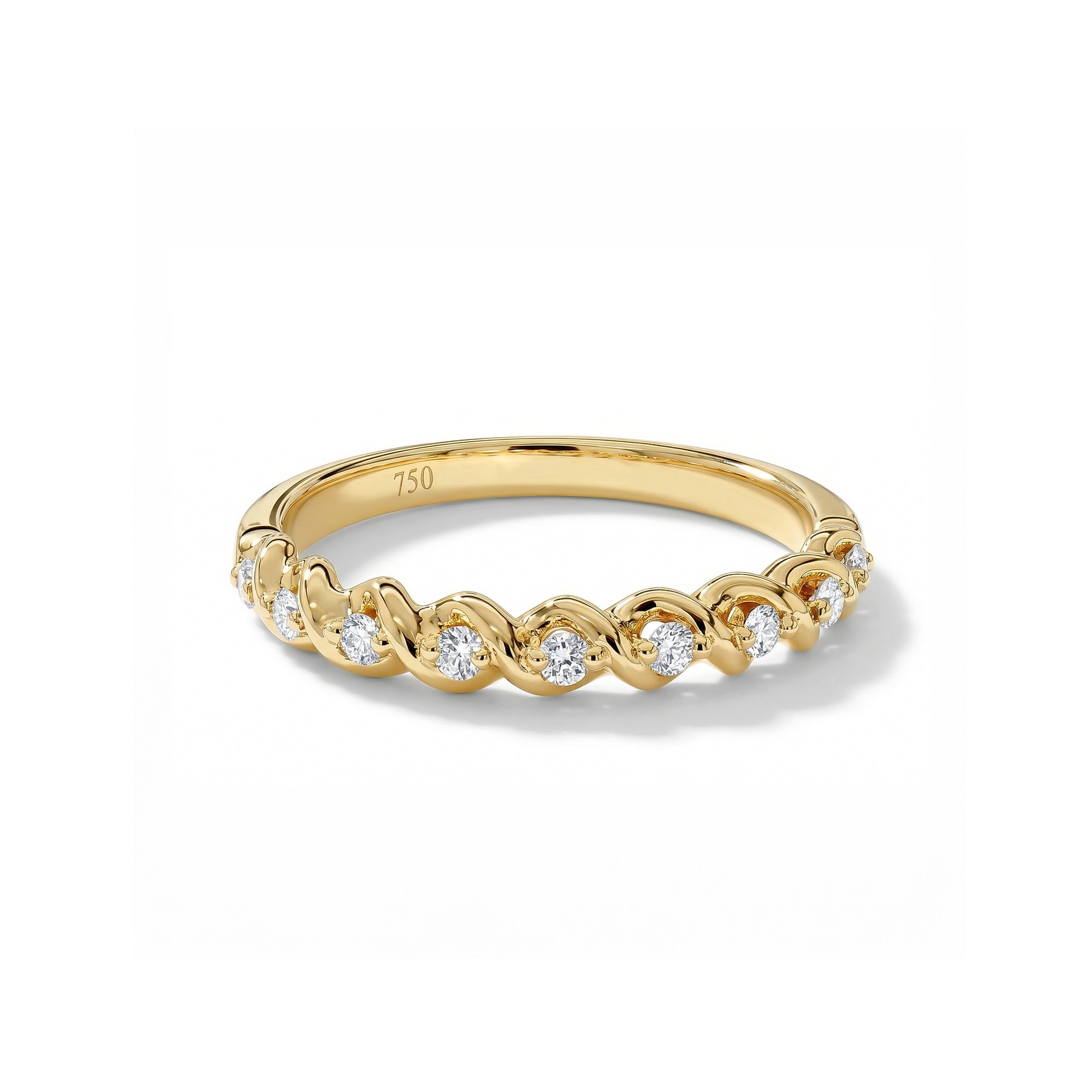Natural White Diamond Band product image 1