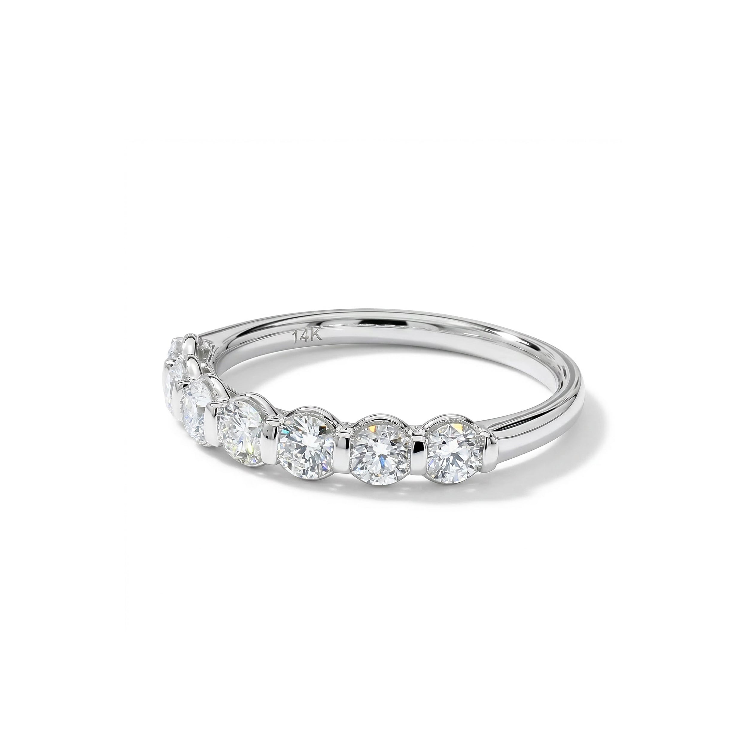 Natural White Round Diamond Band product image 1