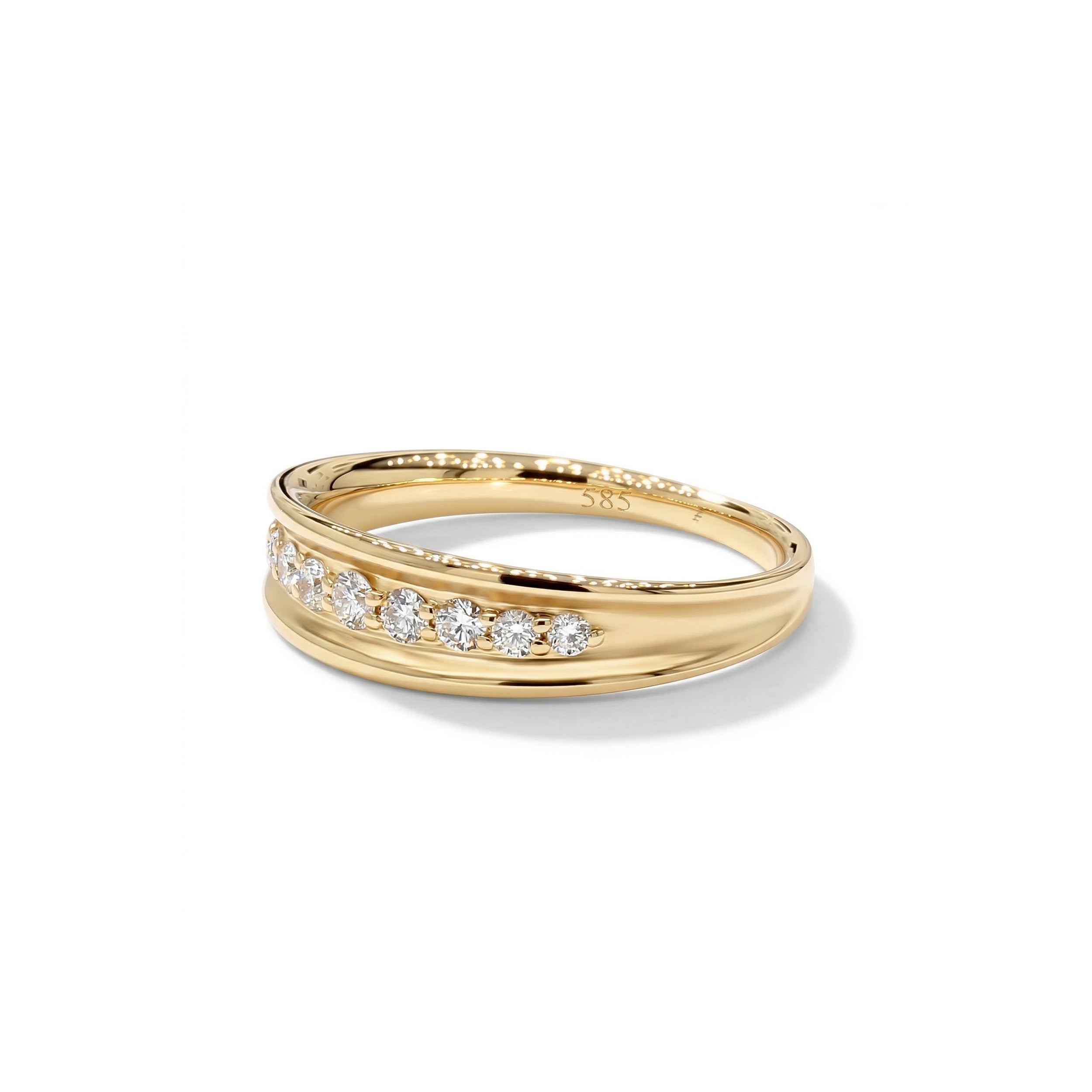 Natural White Diamond Band product image 2