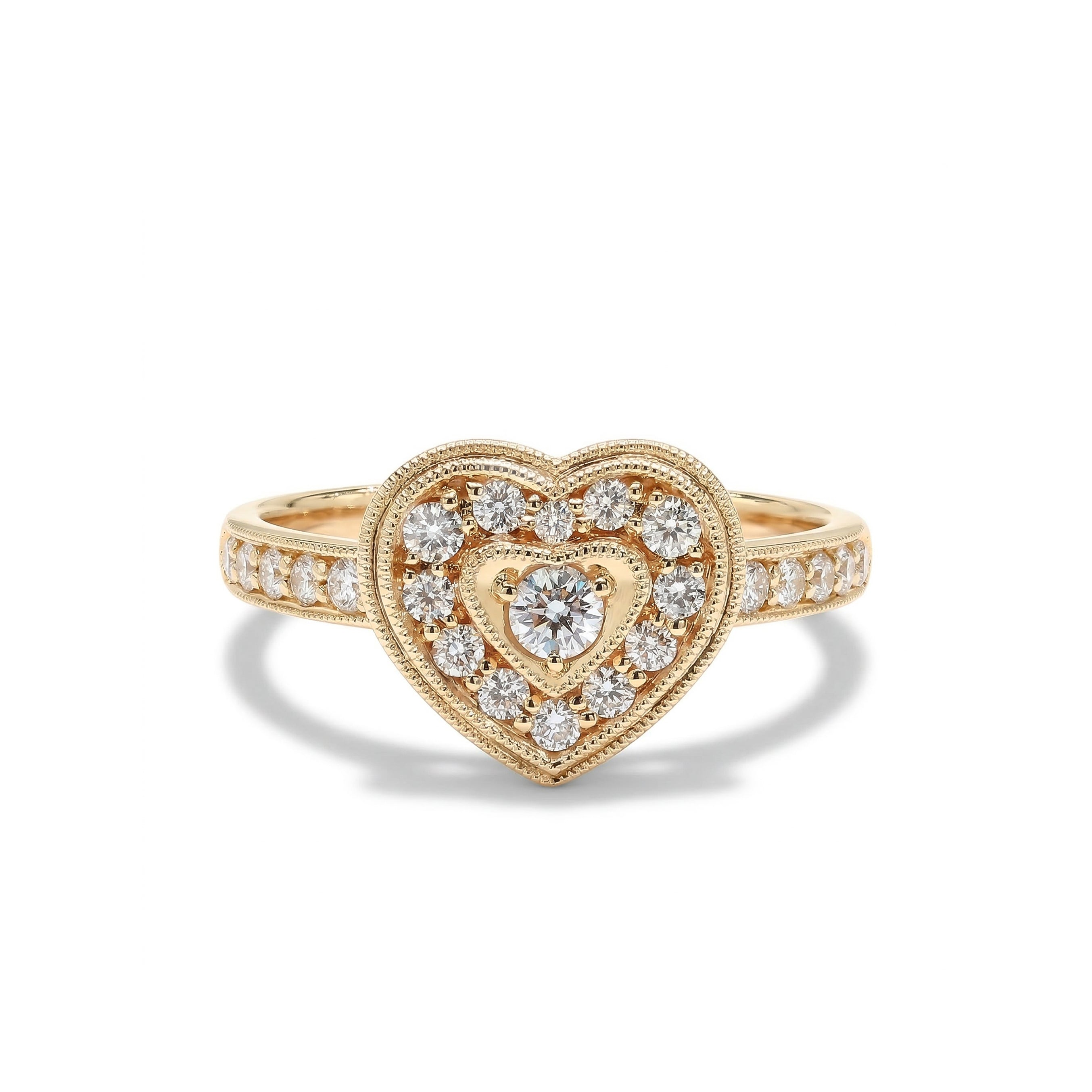 Natural Diamond Heart Ring product image 1