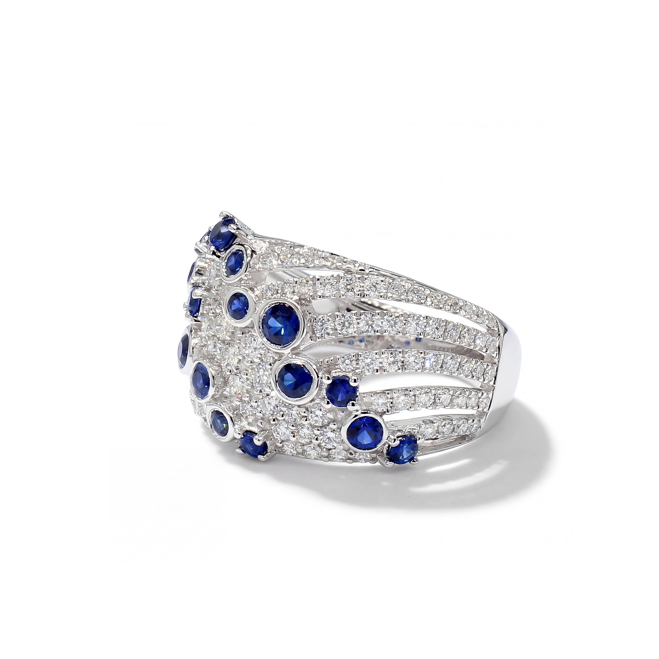 Natural Sapphire & Diamond Ring product image 2