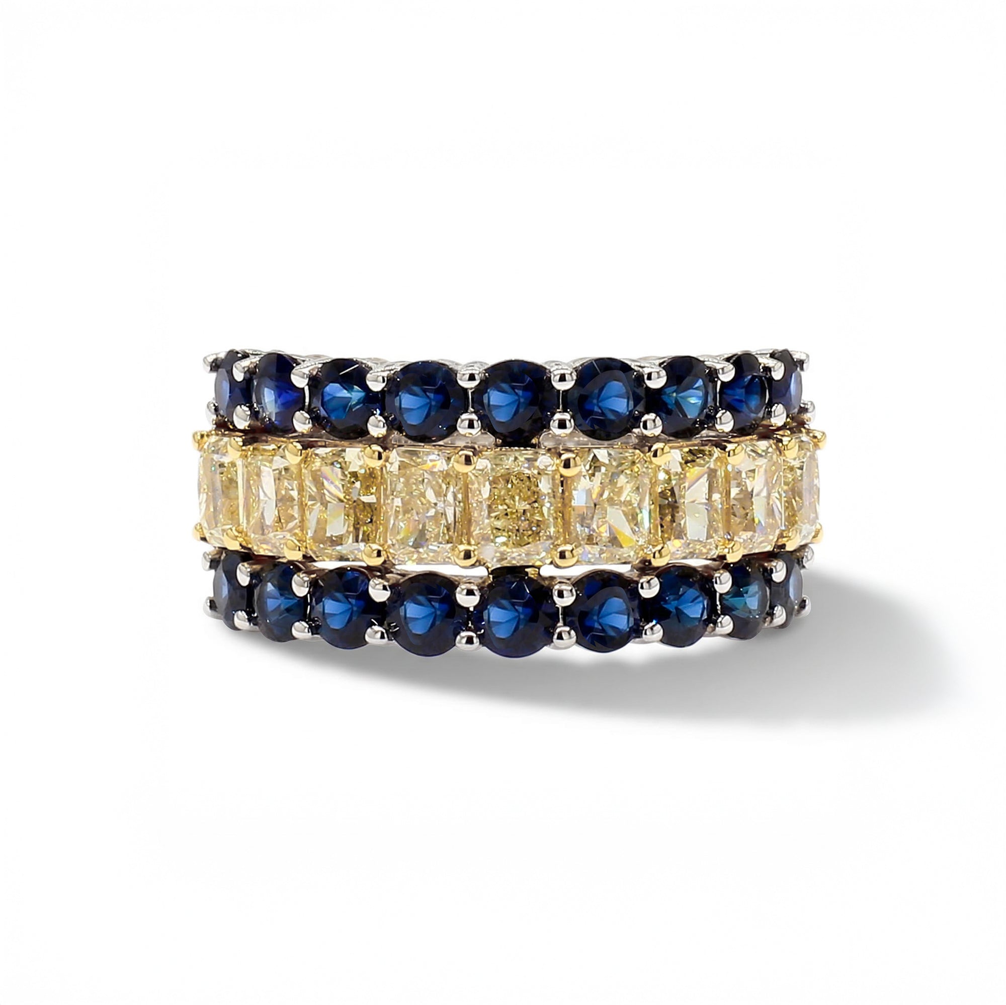 Natural Yellow Radiant Diamond Ring product image 1