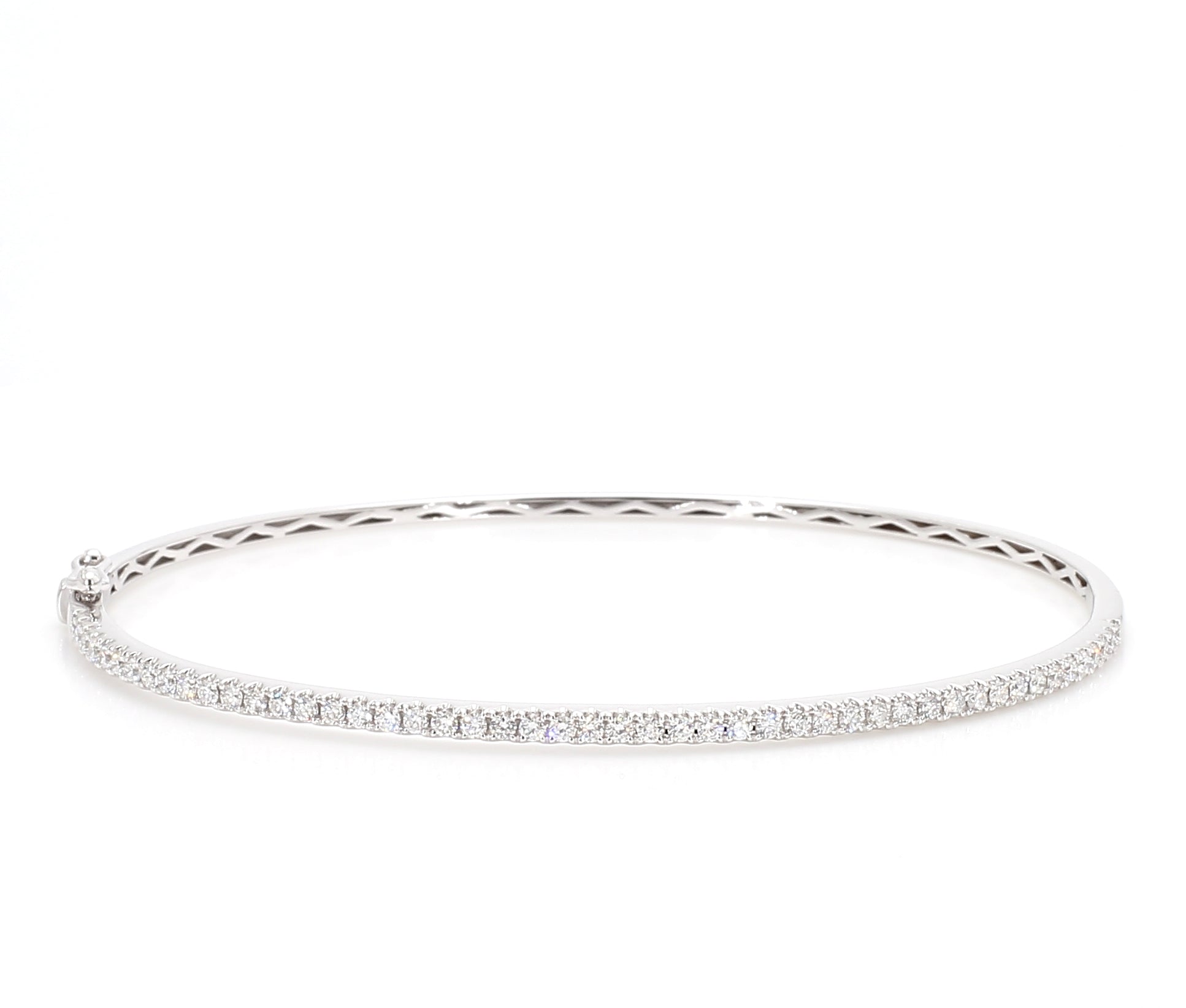 Natural White Round Diamond Bracelet