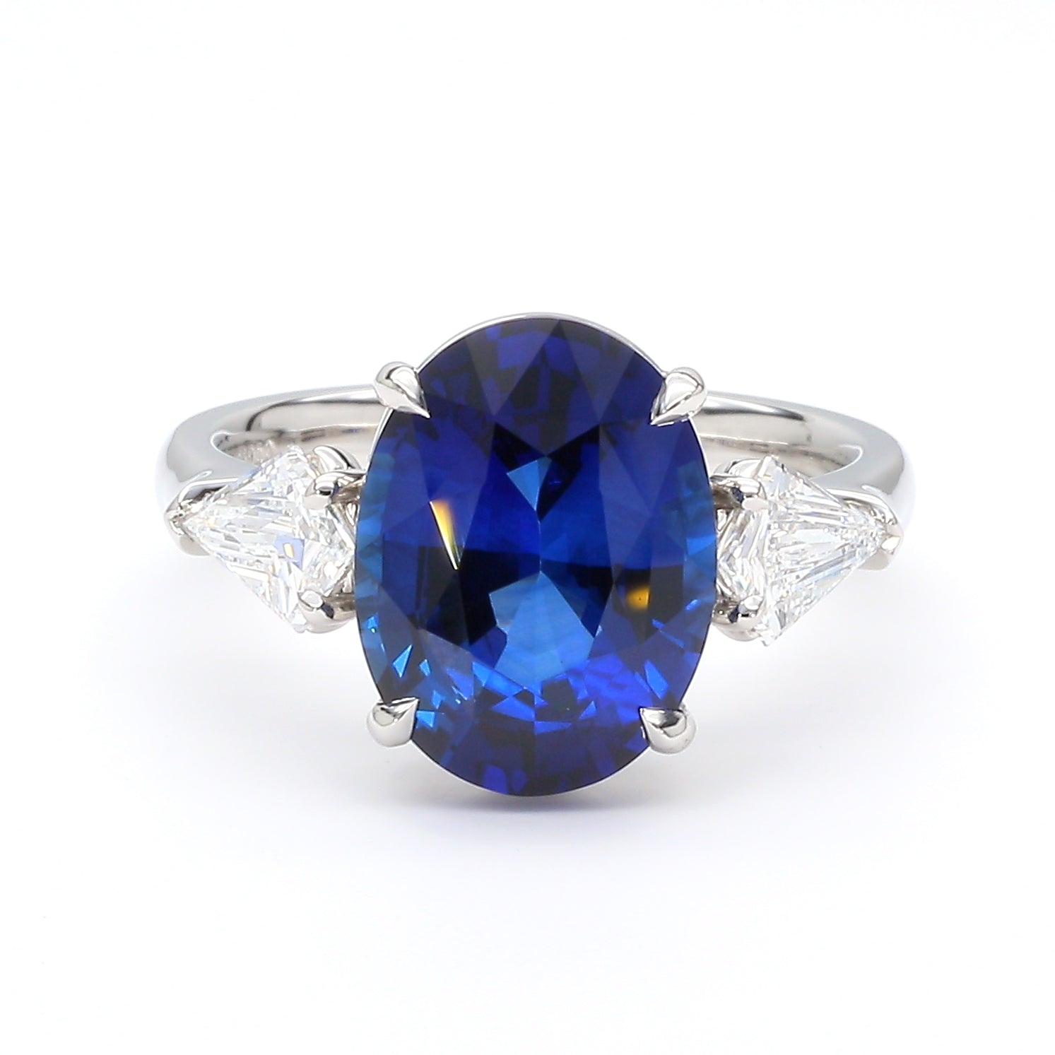 Natural Blue Diamond Ring Gia Certified
