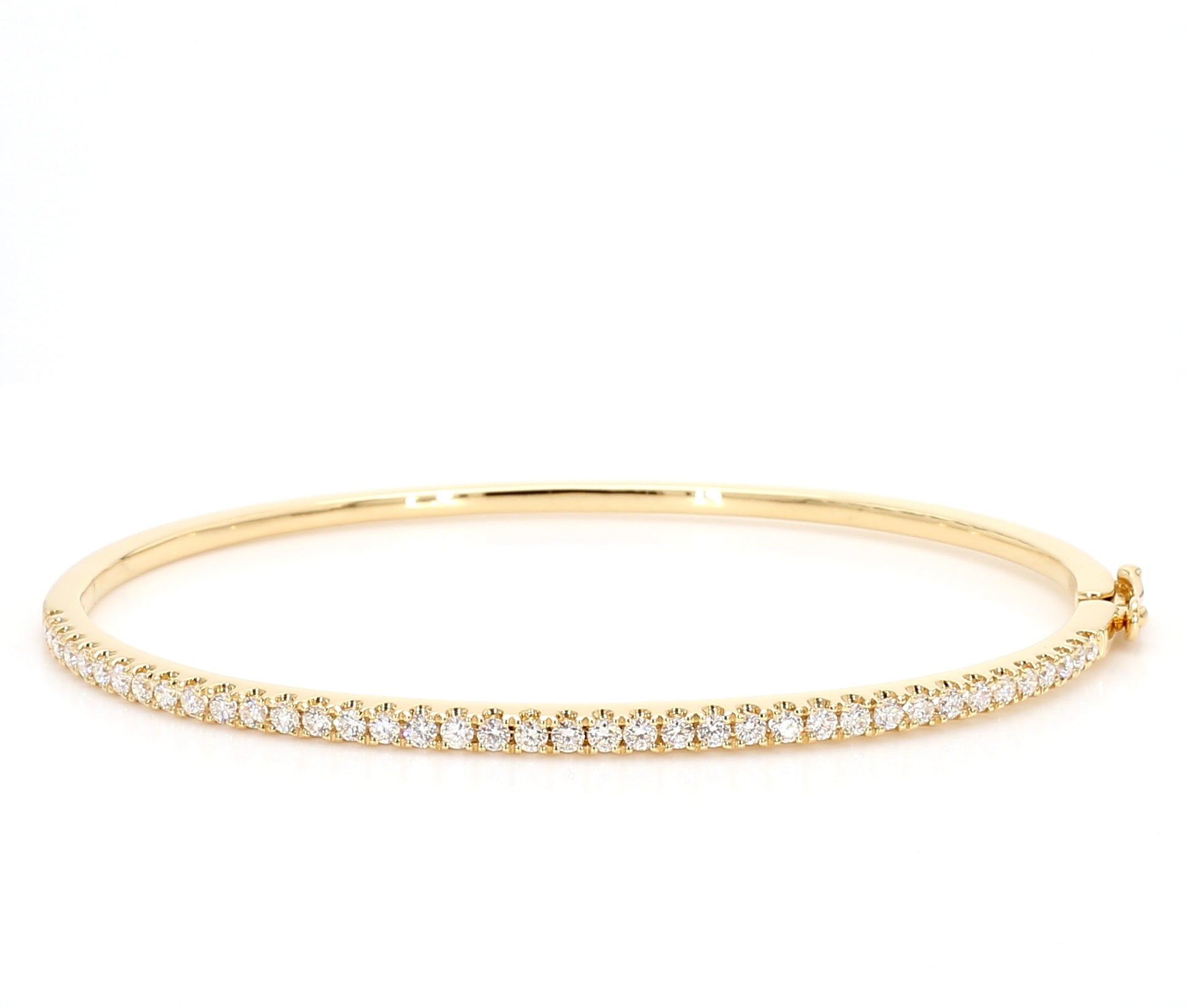 Natural White Round Diamond Bracelet