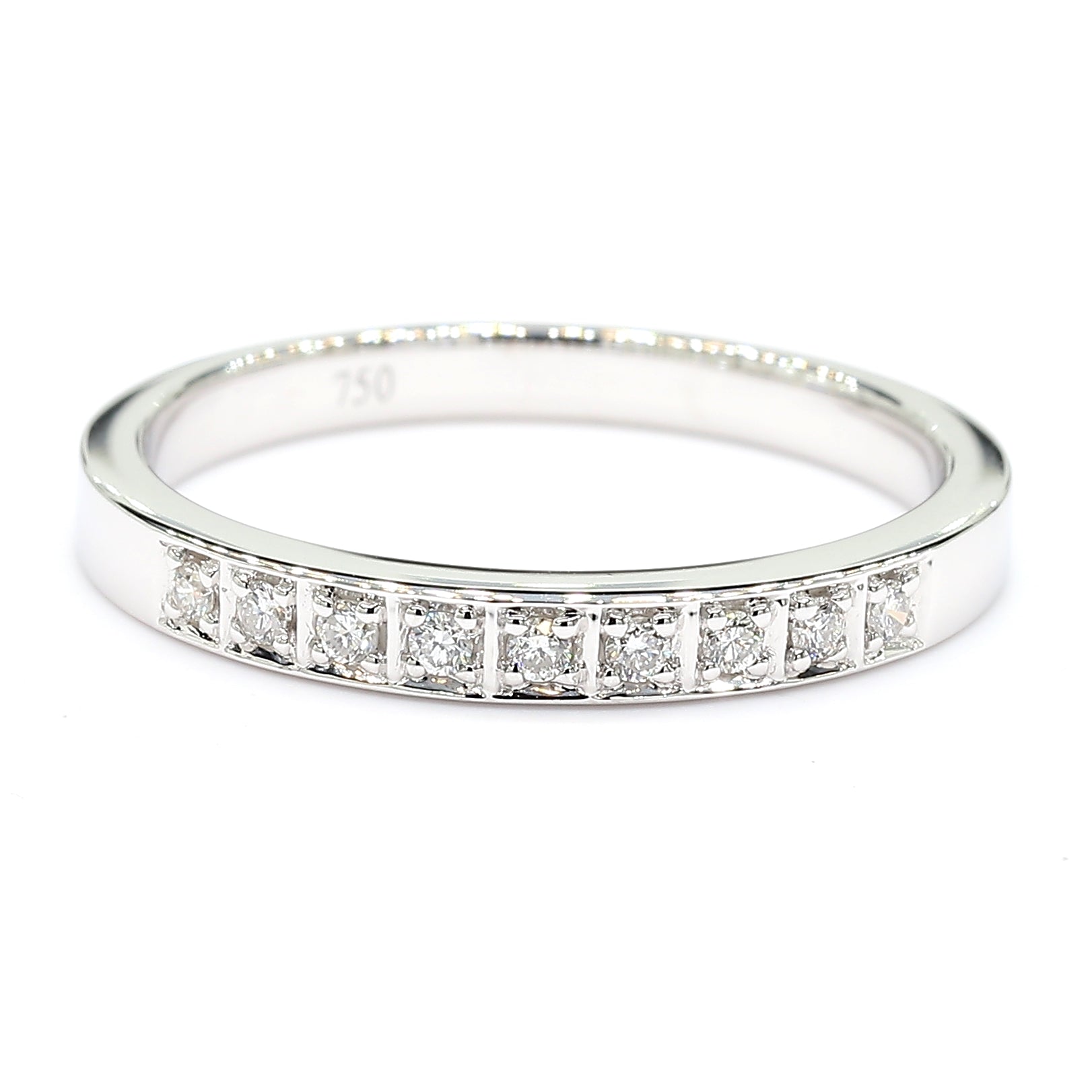 Natural White Round Diamond Band product image 3