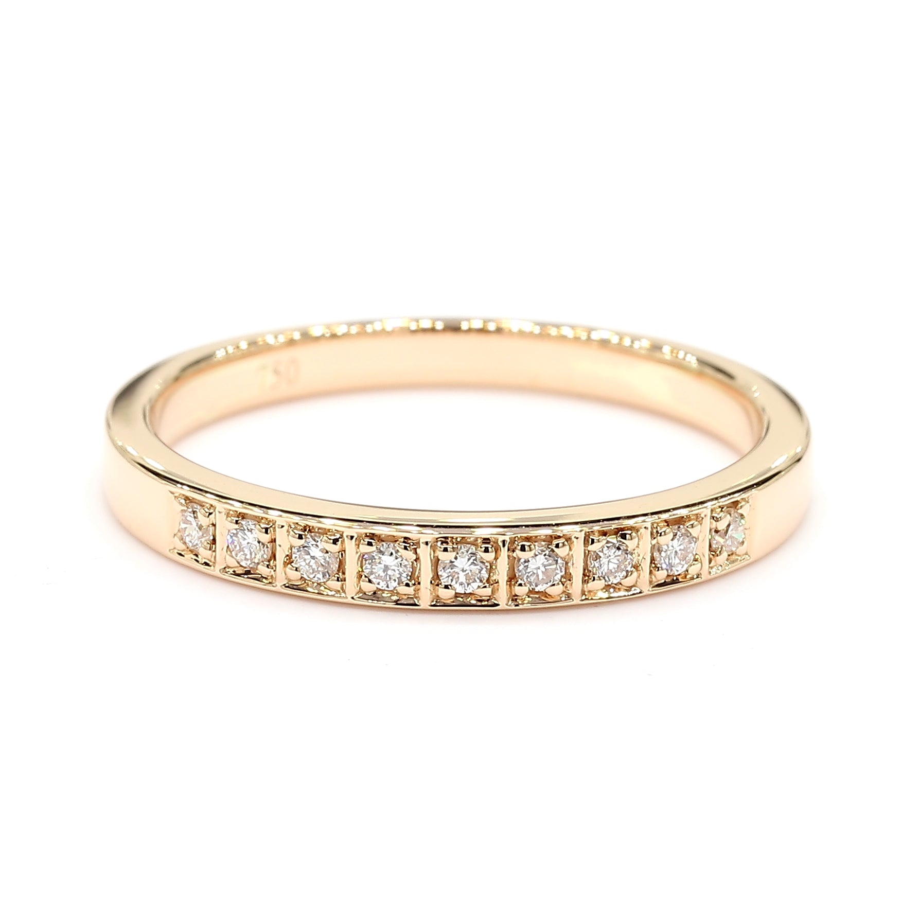 Natural White Round Diamond Band product image 3
