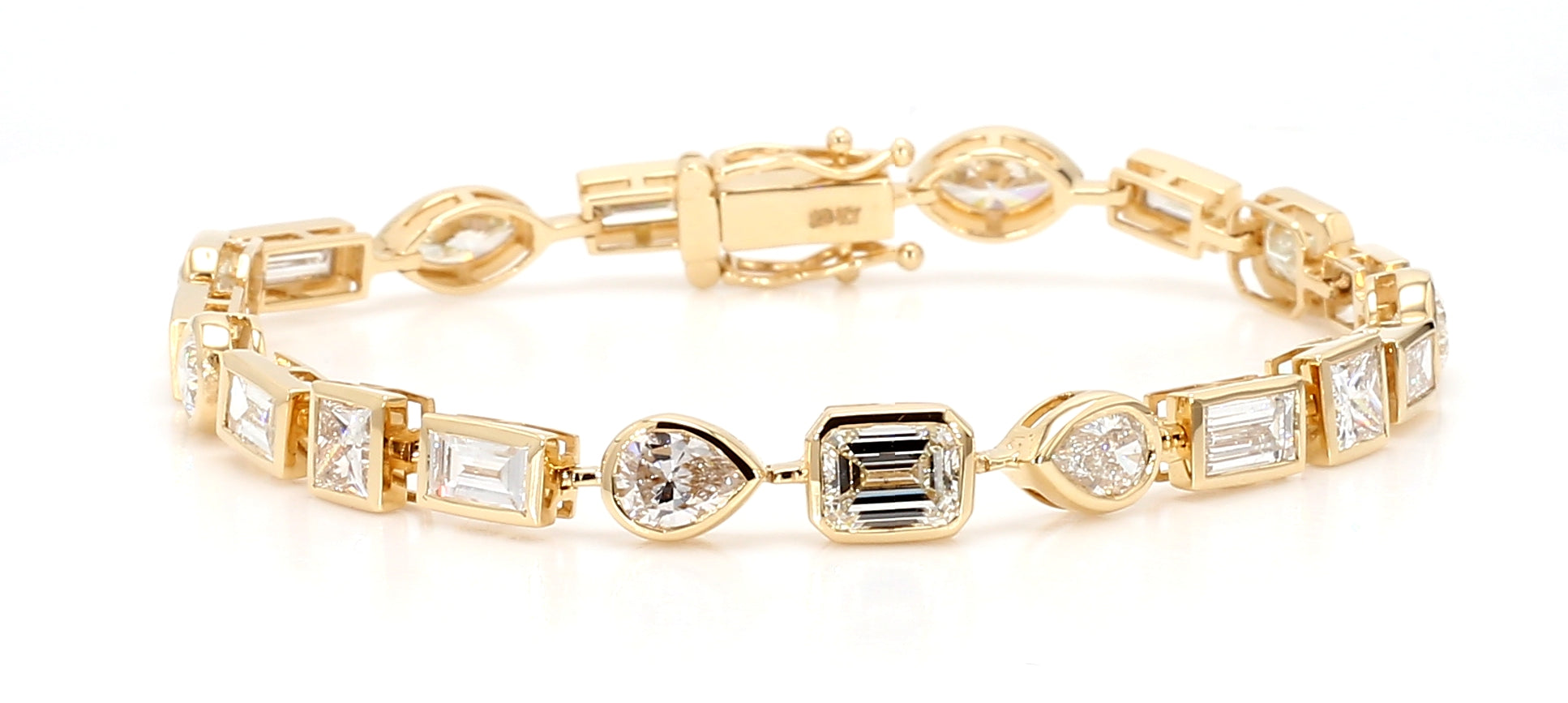 Natural White Mix Diamond Bracelet