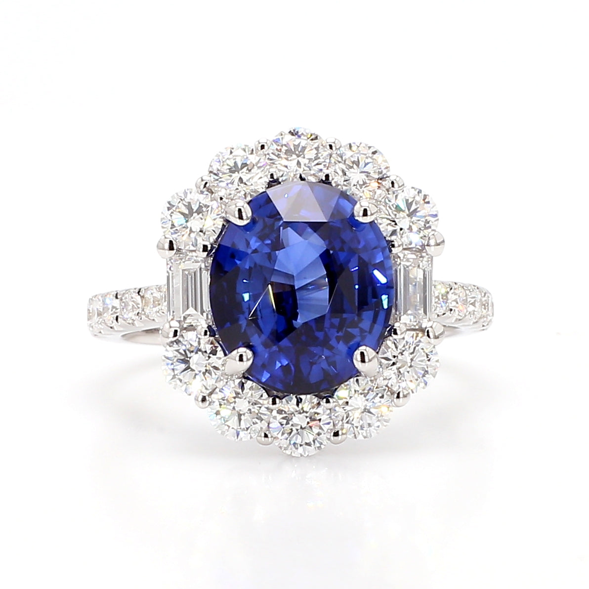 Natural Blue Diamond Ring | GIA Certified