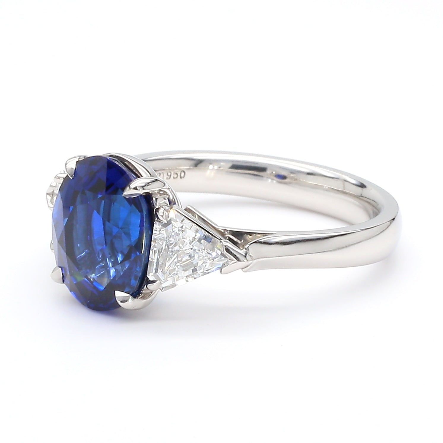 Natural Blue Diamond Ring Gia Certified
