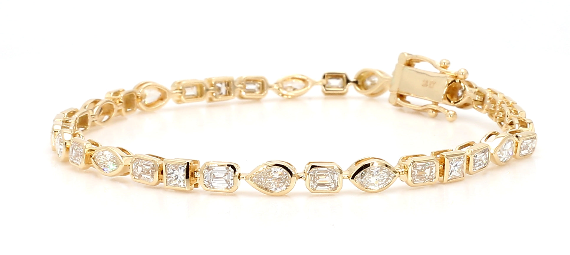Natural White Mix Diamond Bracelet