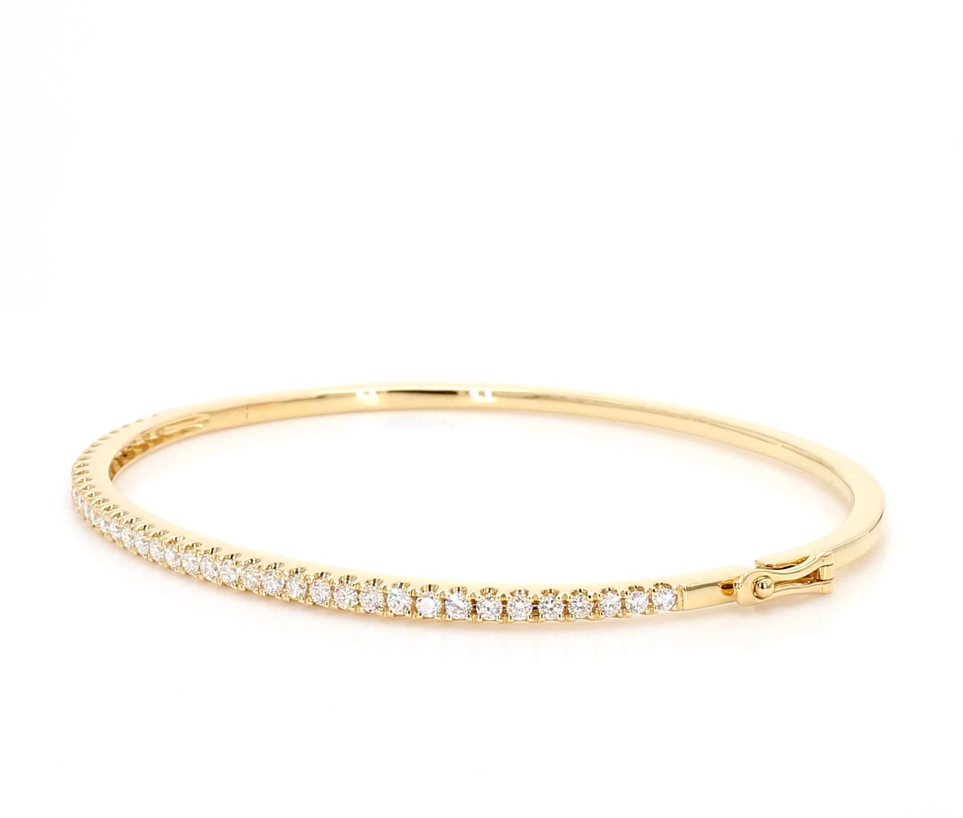 Natural White Round Diamond Bracelet