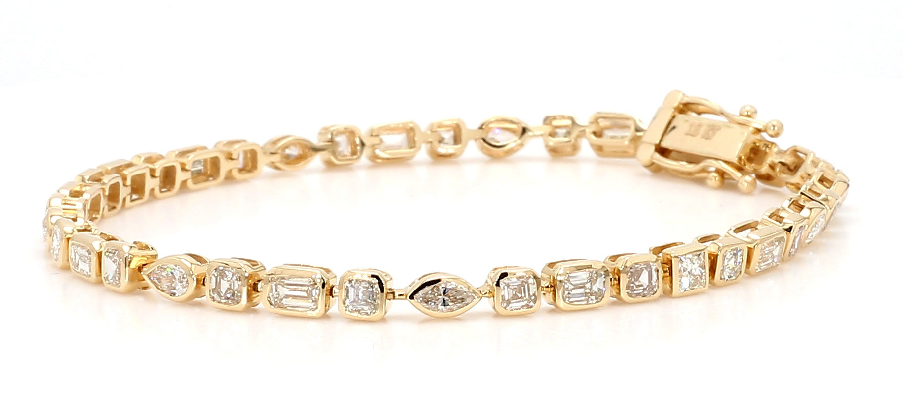 Natural White Mix Diamond Bracelet