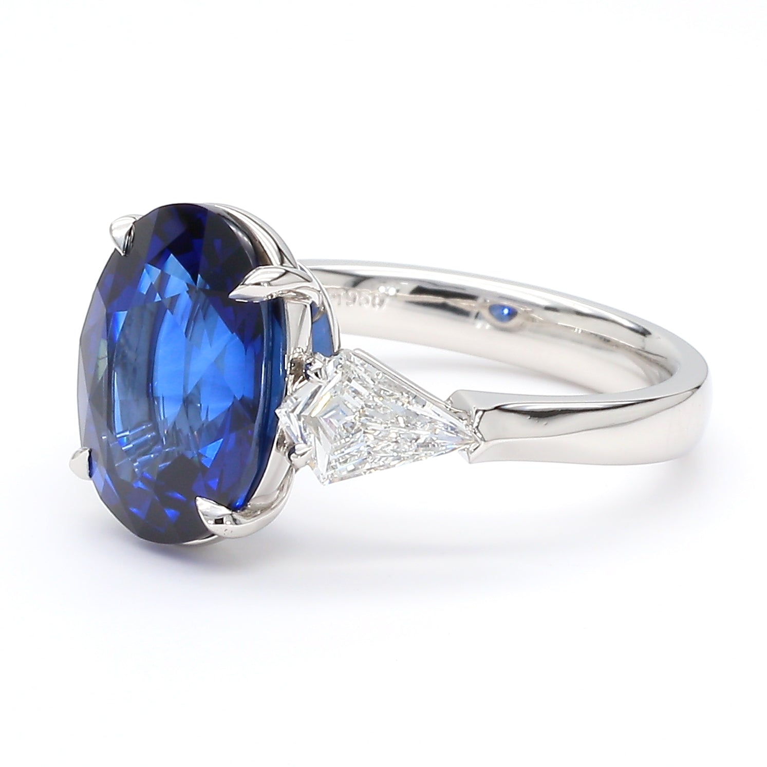 Natural Blue Diamond Ring Gia Certified