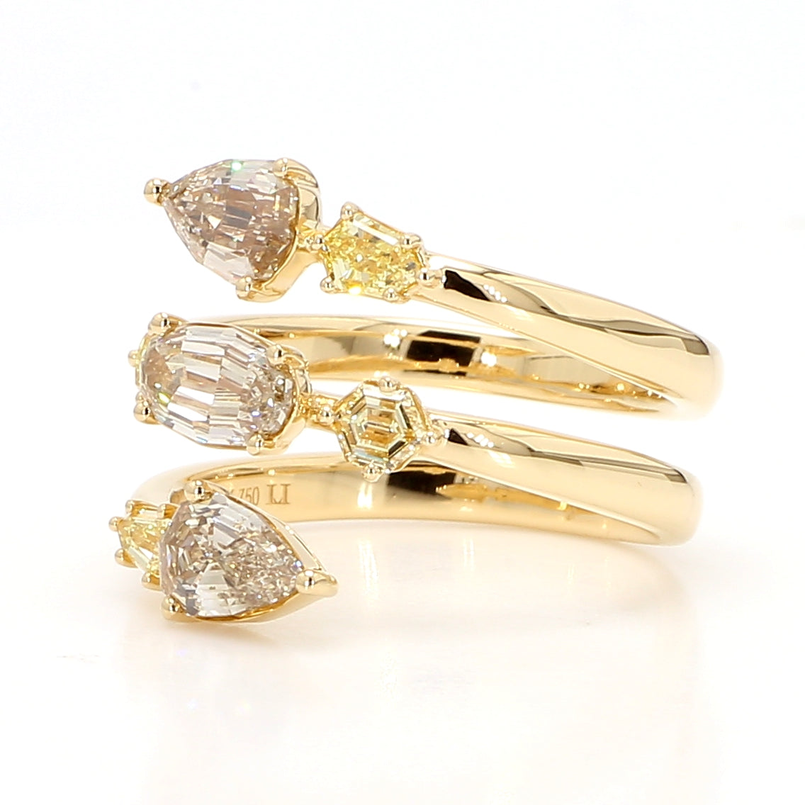 Natural White Oval Diamond Ring | GIA Certified