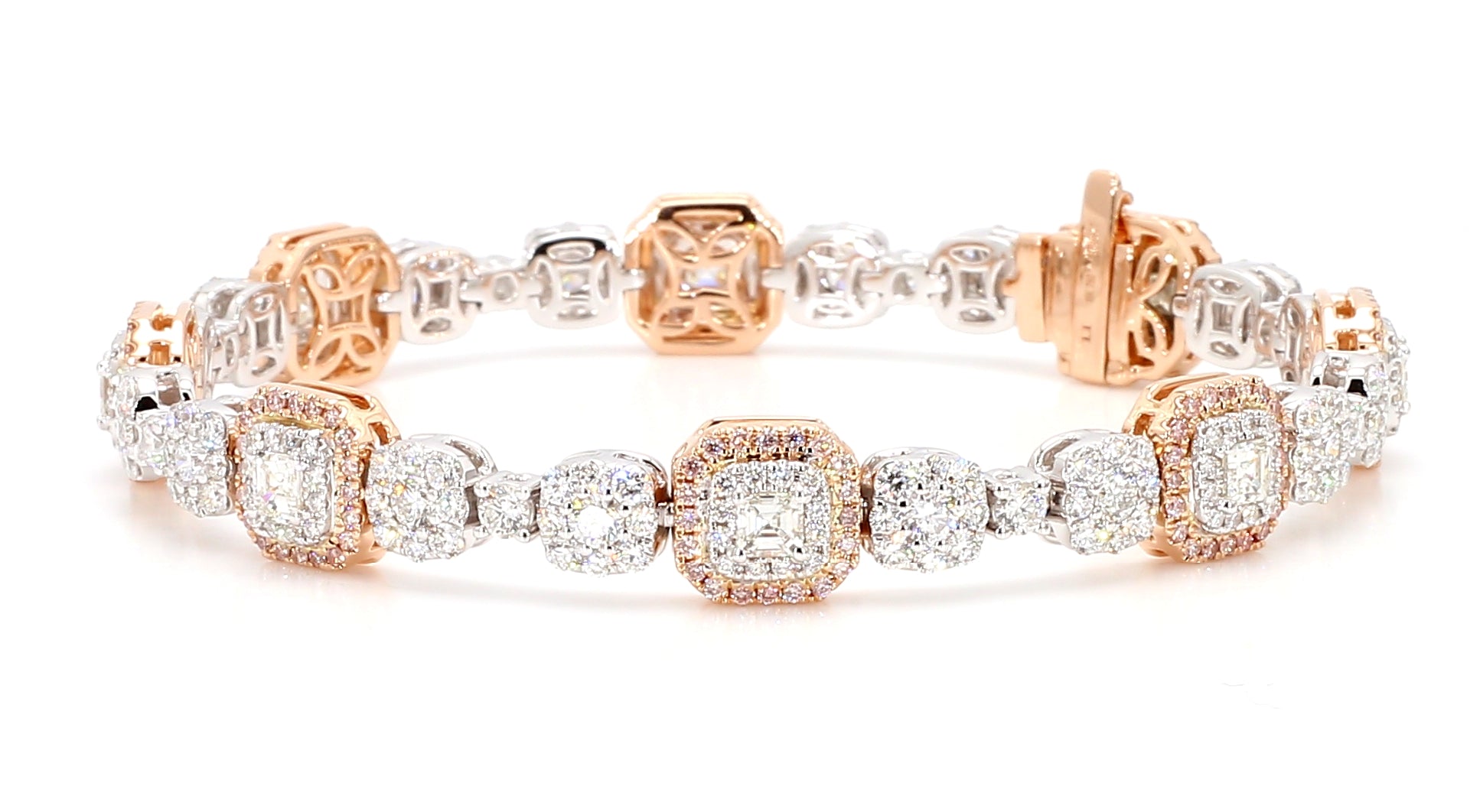 Natural White Emerald Diamond BRACELET