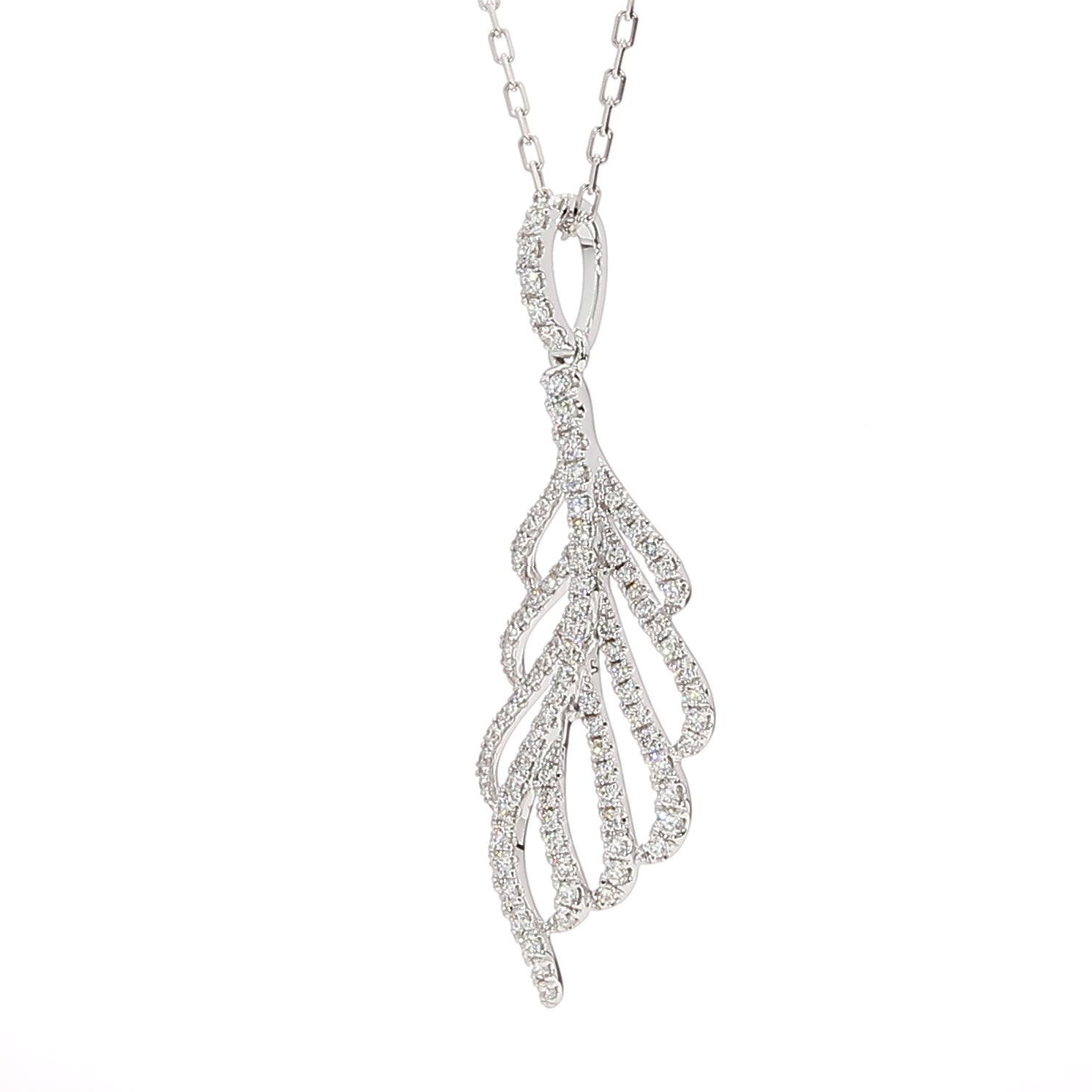 Natural Round Diamond Pendant