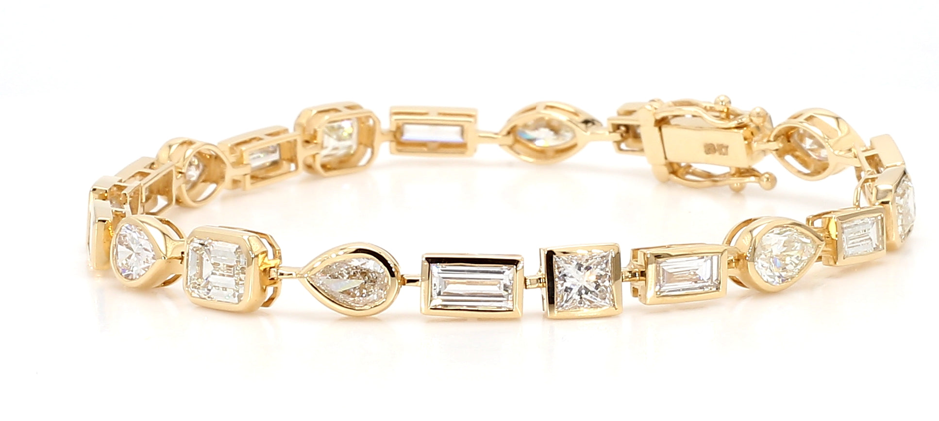 Natural White Mix Diamond Bracelet