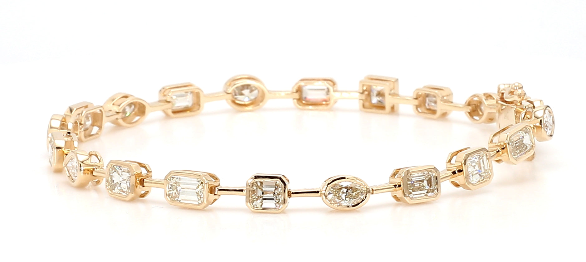 Natural White Mix Diamond Bracelet