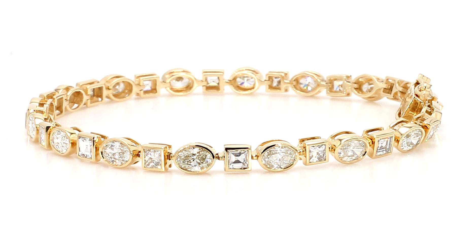Natural White Mix Diamond Bracelet