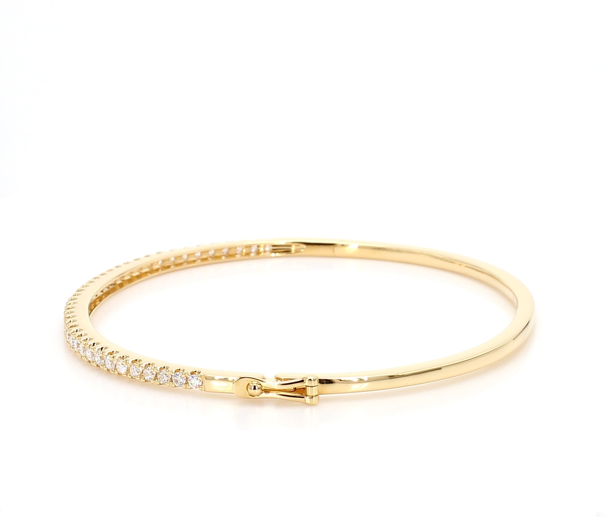 Natural White Round Diamond Bracelet