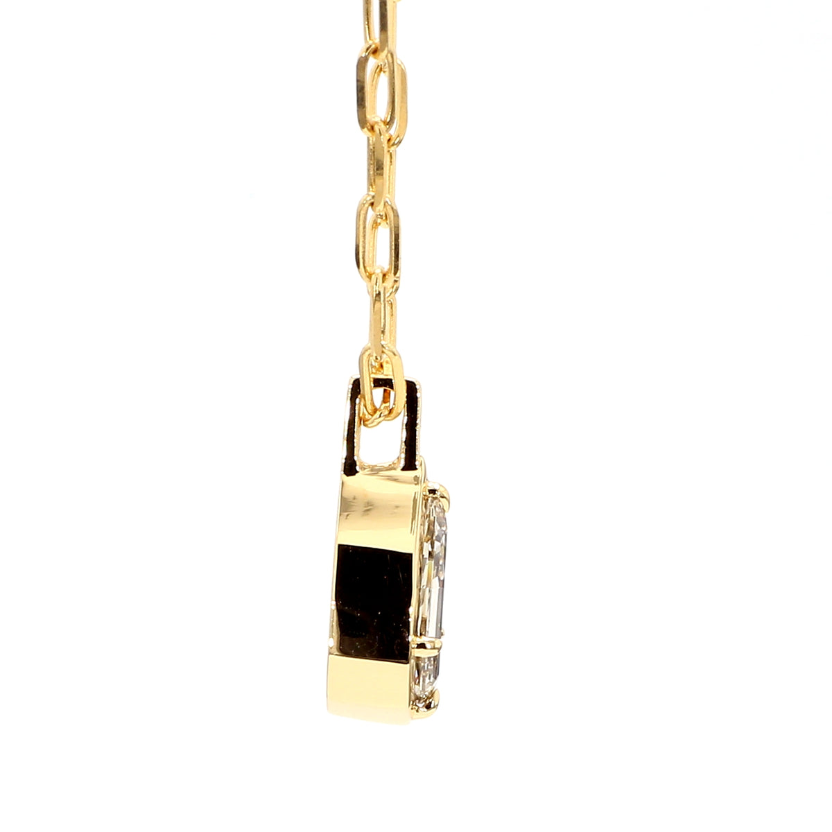 Natural Yellow Kite Diamond Necklace | GIA Certified