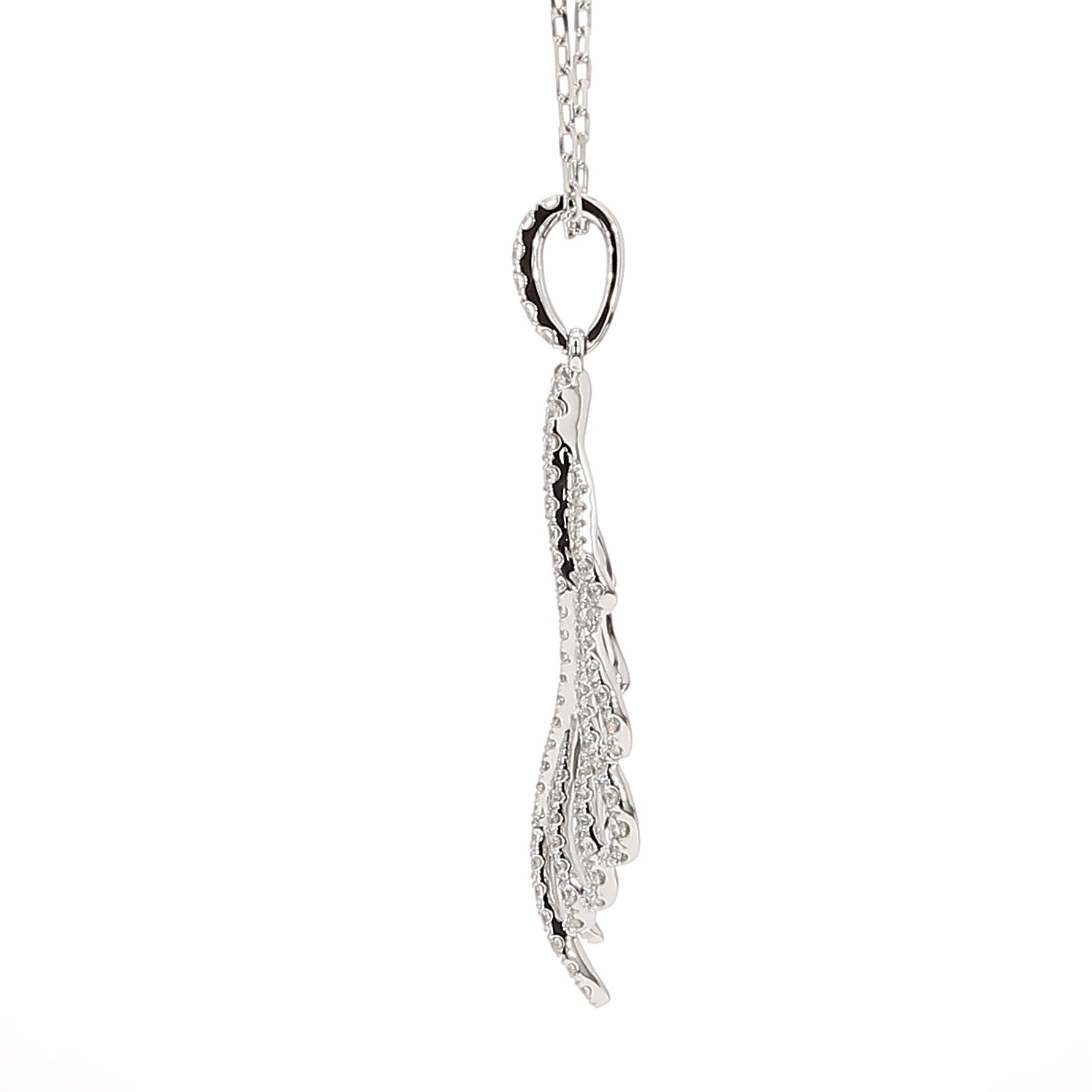 Natural Round Diamond Pendant
