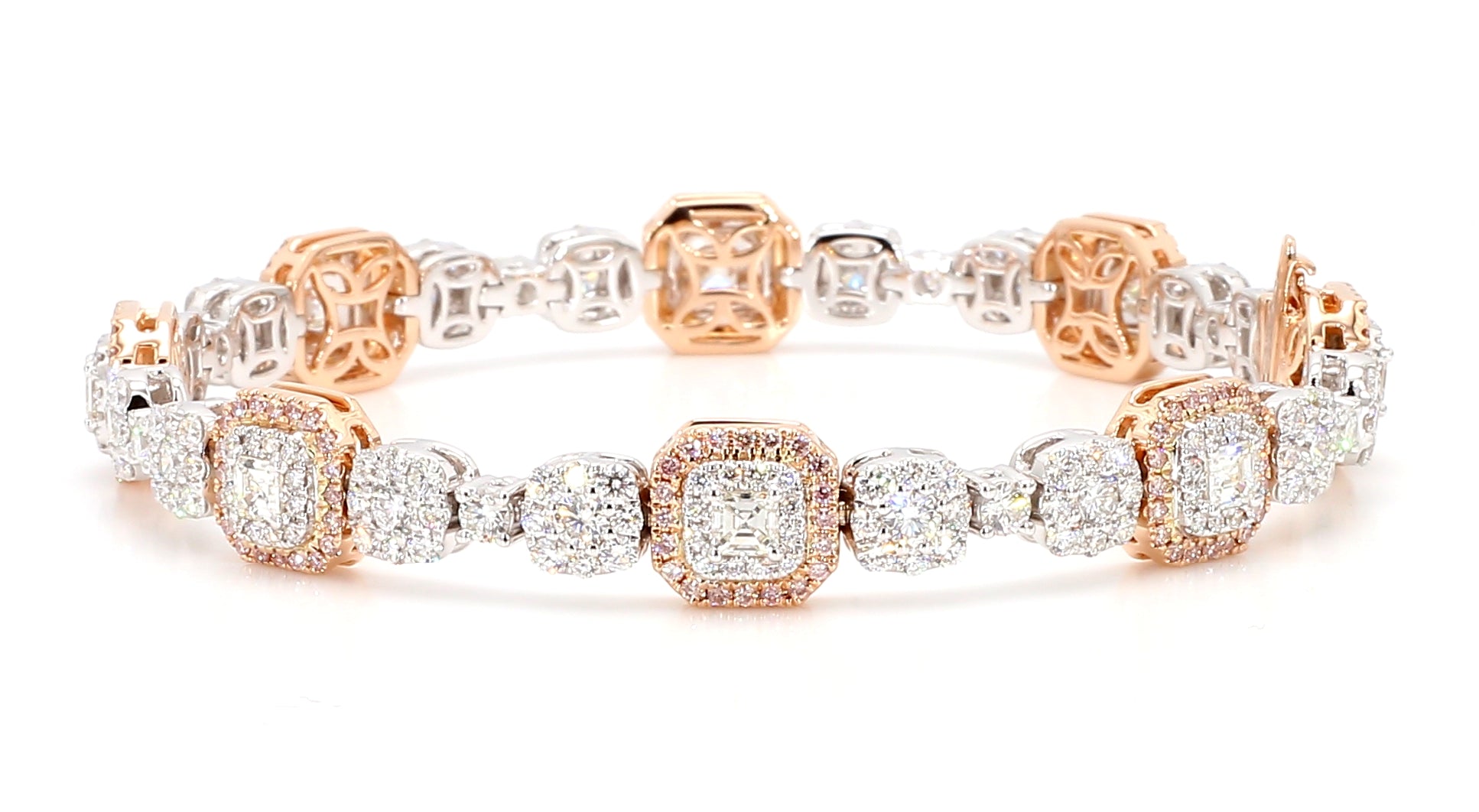 Natural White Emerald Diamond BRACELET