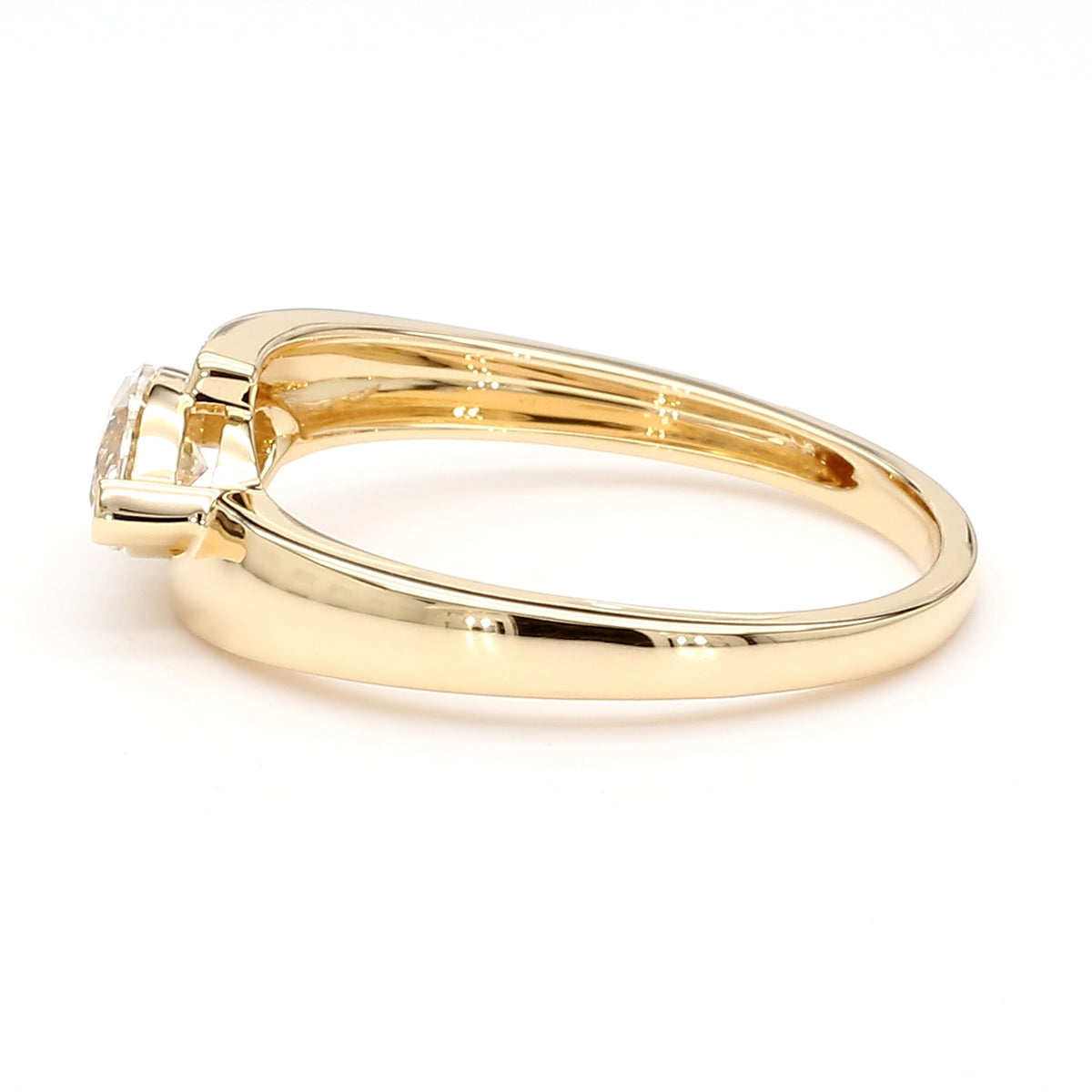 Natural White Marquise Diamond Ring
