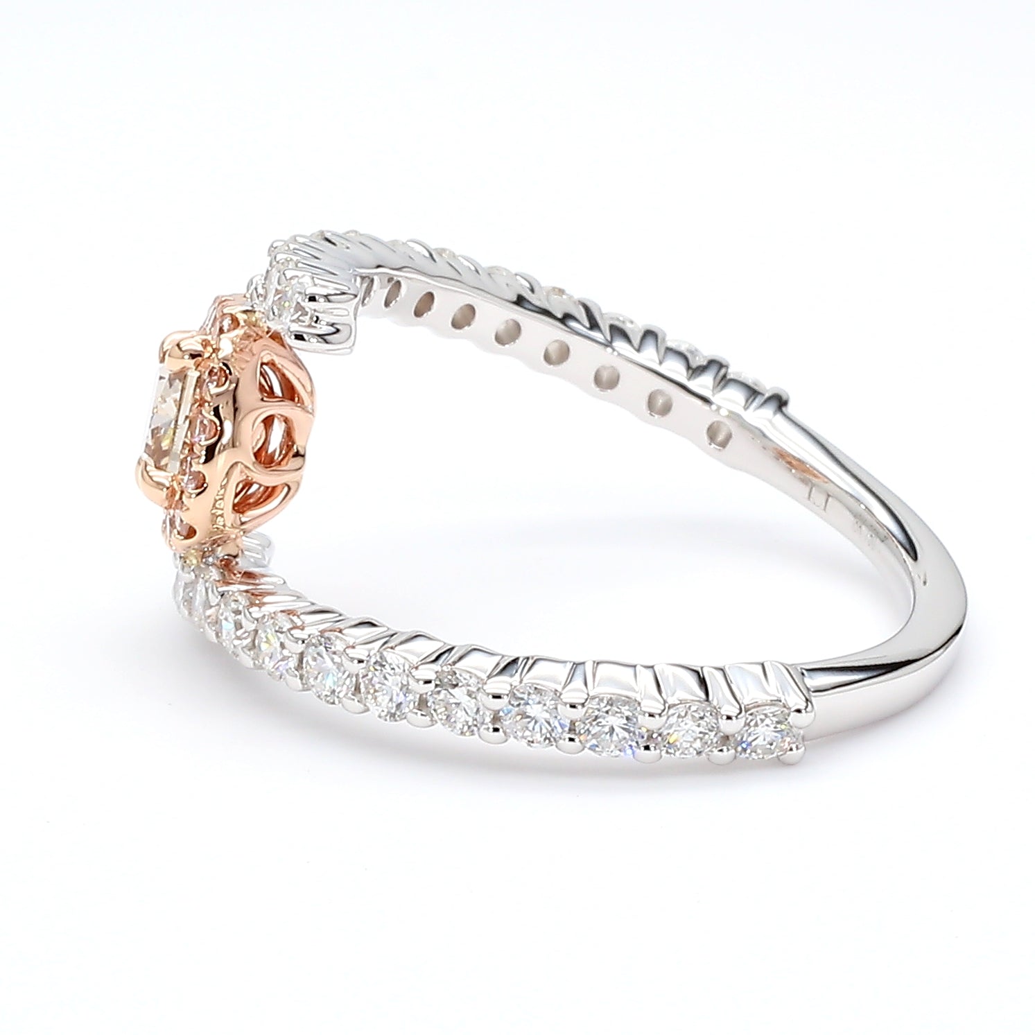 Natural Yellow Cushion Diamond Ring Gia Certified