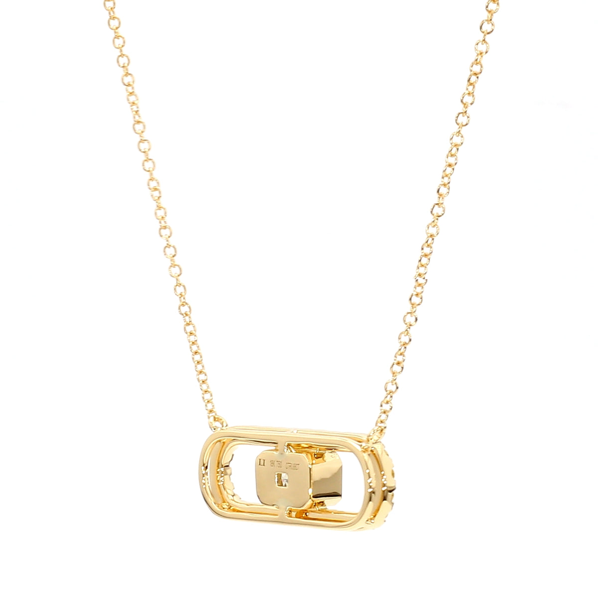 Natural Yellow Radiant Diamond Necklace | GIA Certified