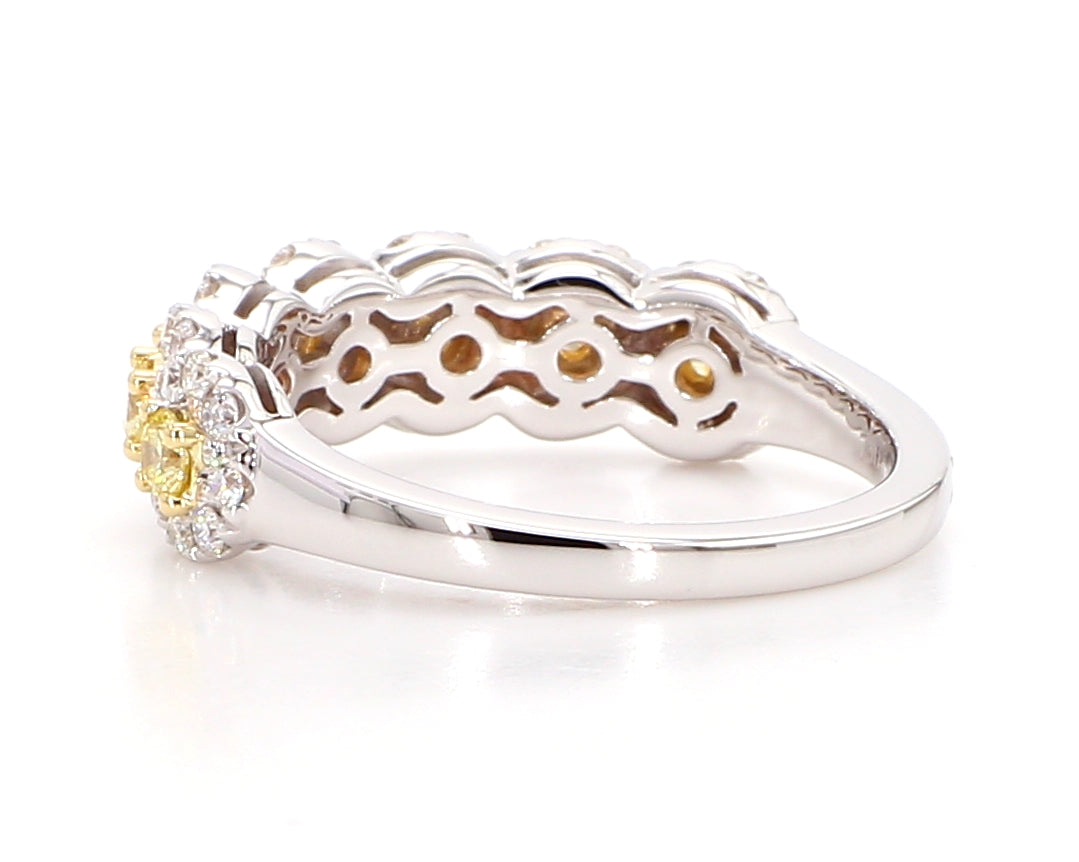 Natural Yellow Round Diamond Ring product image 4