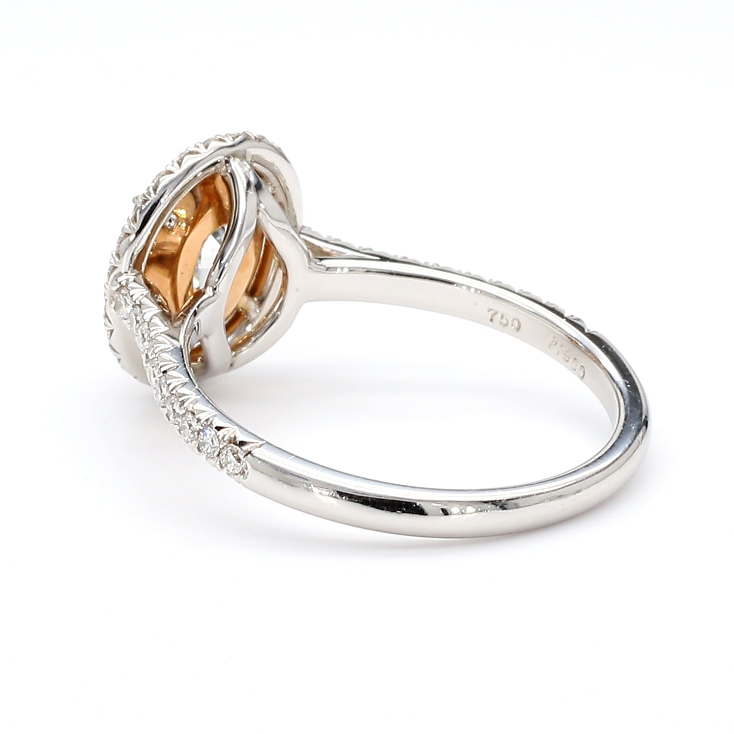 Natural Green Oval Diamond Ring Gia Certified